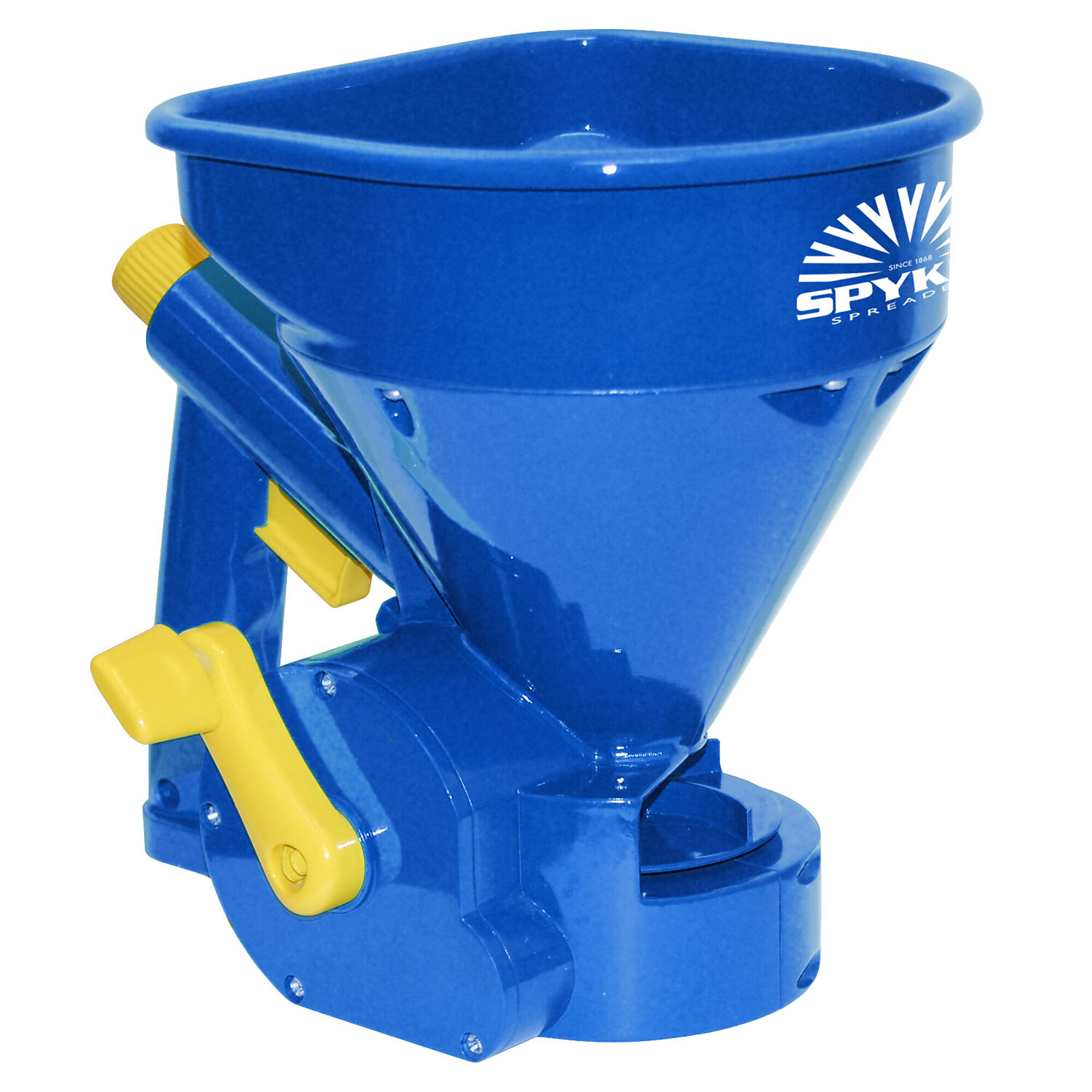 Spyker Handheld Spreader — 5lb. Capacity, Rotary Broadcast Design, Adjustable Flow Rate, Model# HHS100