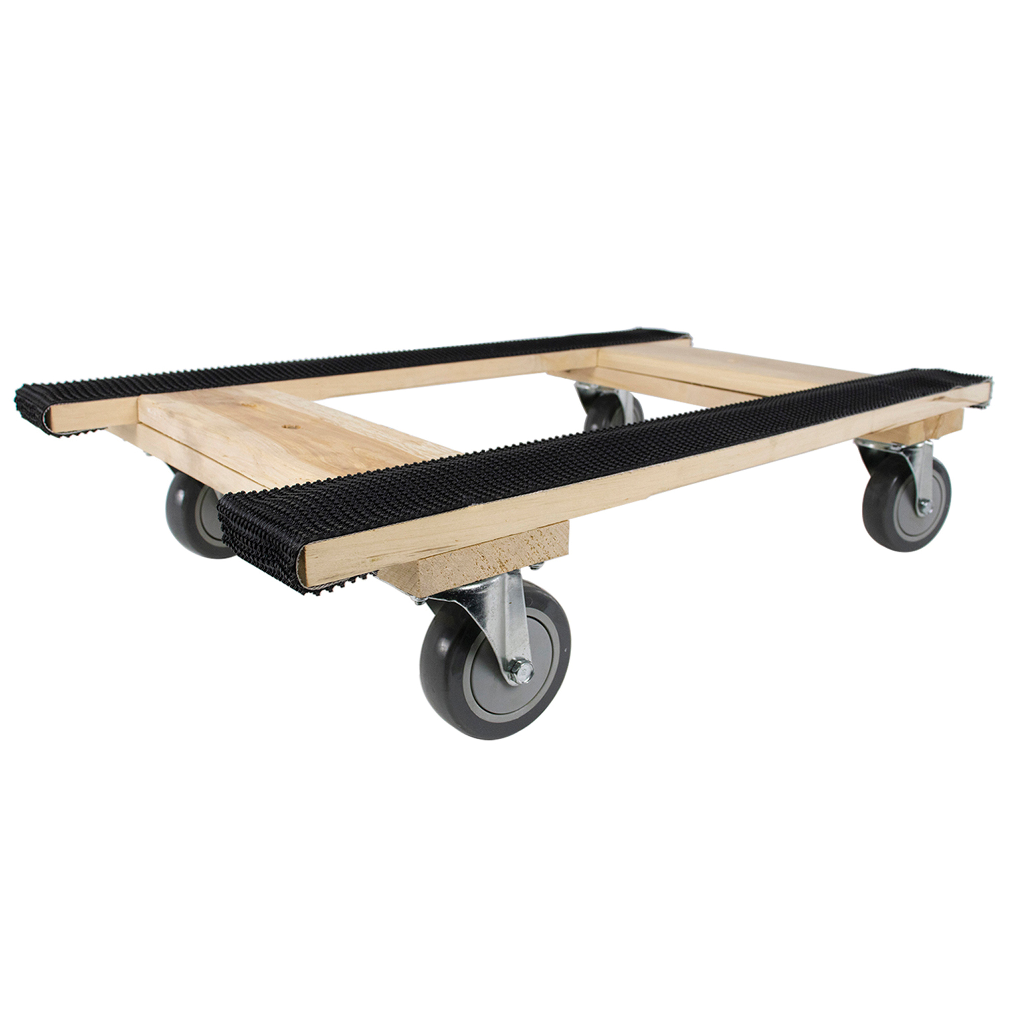 Monster Trucks 4-Wheel Piano Dolly — Hardwood, Nonmarking Wheels, Model# MT10001