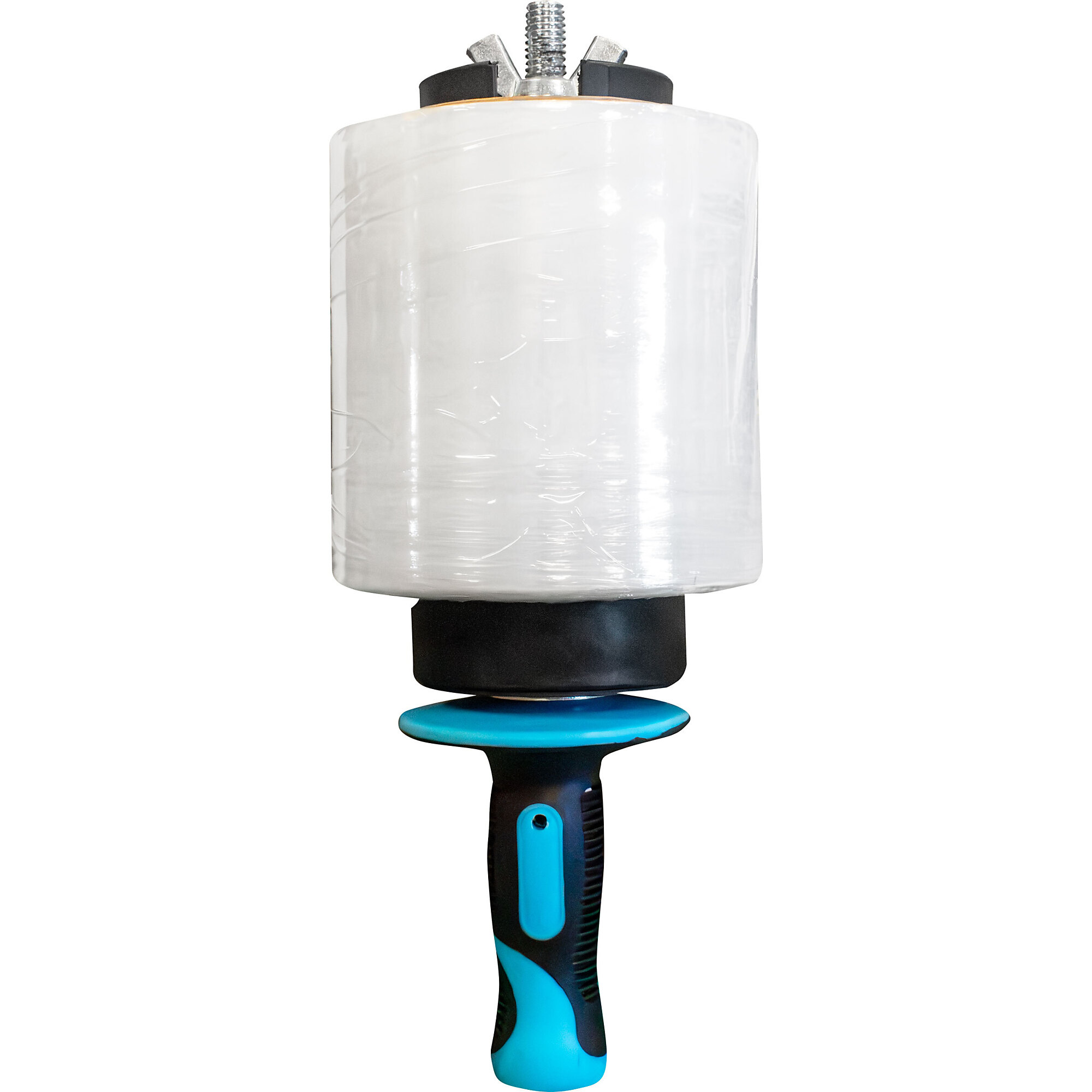 Encore Packaging Hand Film Dispenser — 5in. Stretch Film Rolls, 3in. Core, Ergonomic Design, Model# EP-760-5