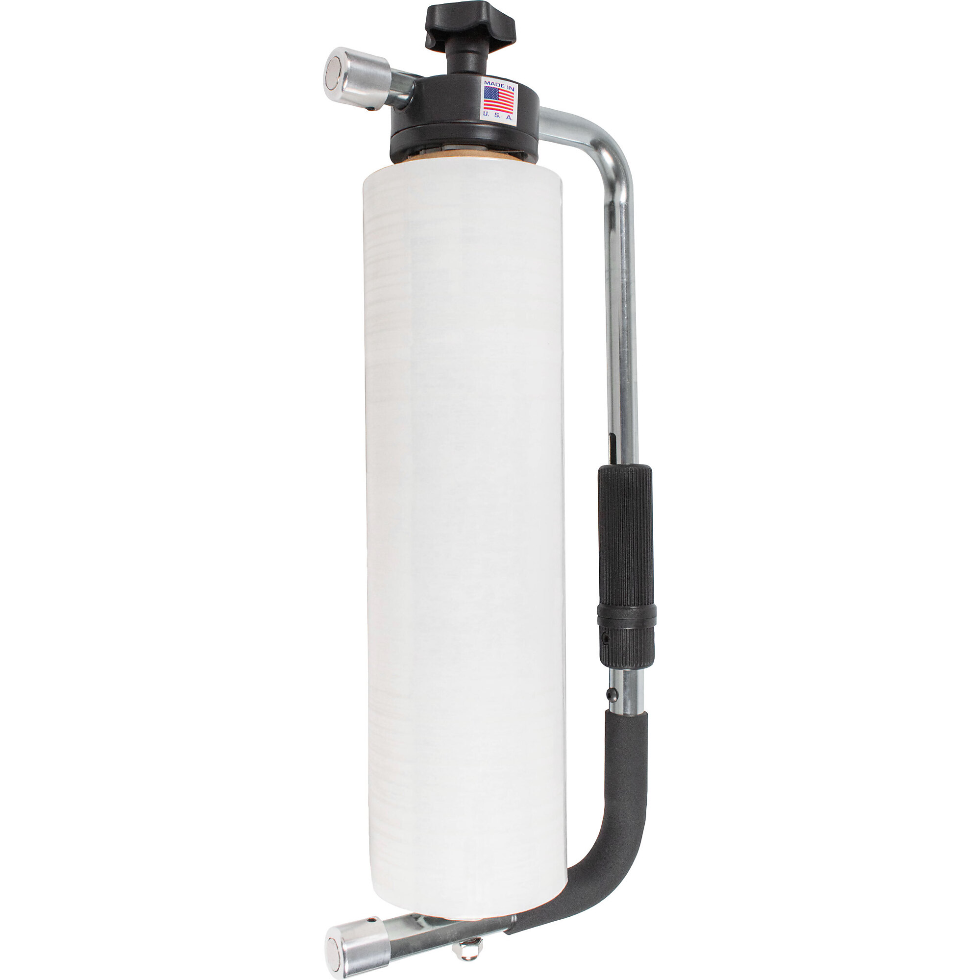 Encore Packaging Lightweight Stretch Film Dispenser — 3in. Core ID, 15-18in. Roll, Magnetic, Model# EP-835-3-15