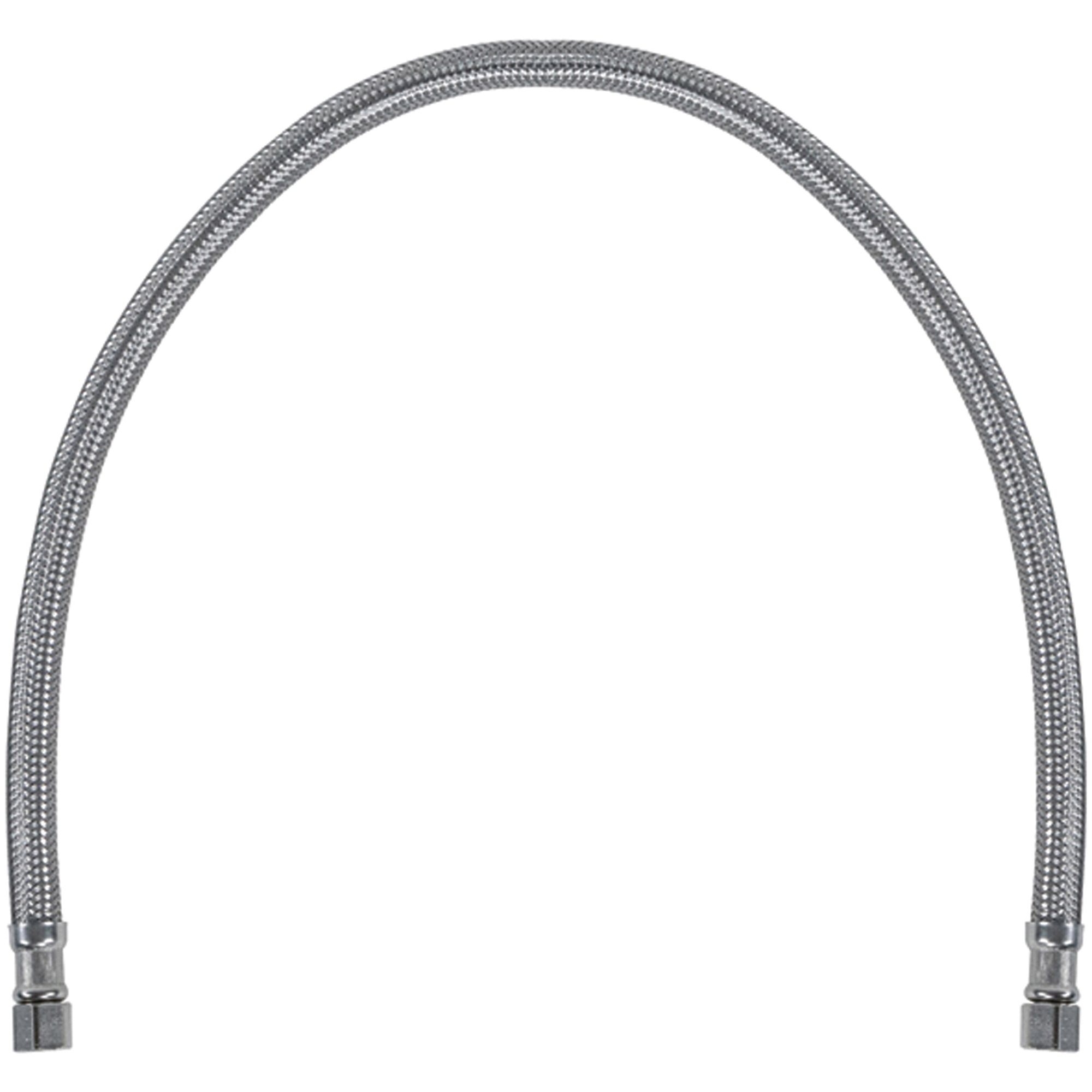 Certified Appliance Accessories Braided Stainless Steel Ice Maker Connector — 2ft., Model# IM24SS