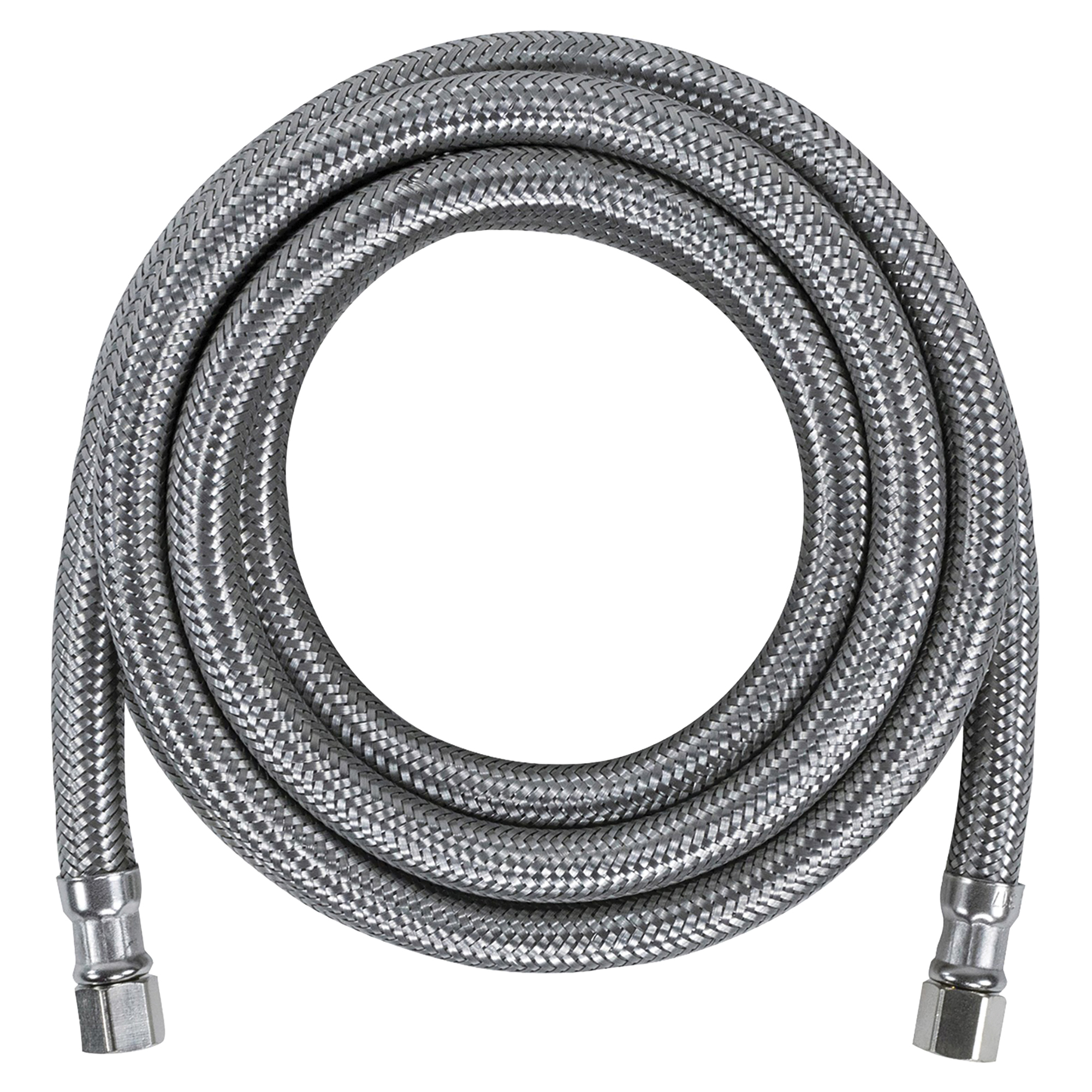 Certified Appliance Accessories Braided Stainless Steel Ice Maker Connector — 10ft., Model# IM120SS