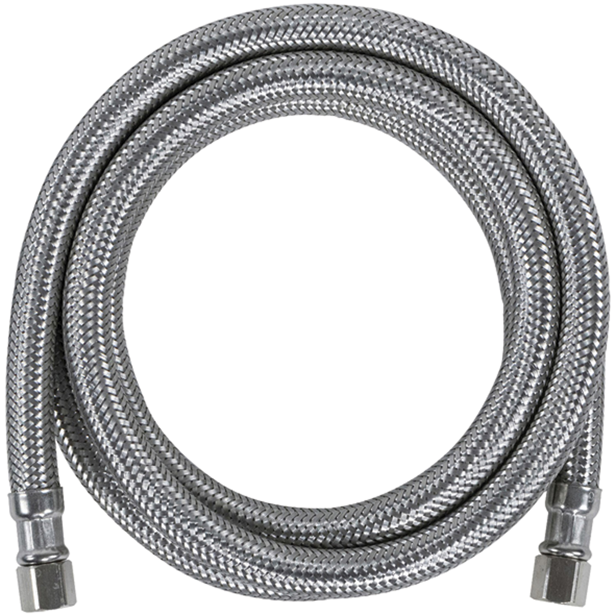 Certified Appliance Accessories Braided Stainless Steel Ice Maker Connector — 5ft., Model# IM60SS
