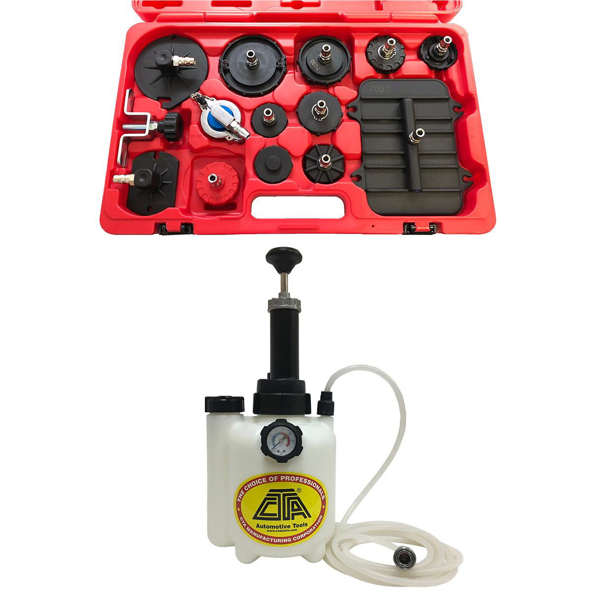 CTA Brake Bleeder Tank Adapter Set, Model# CTA7310M