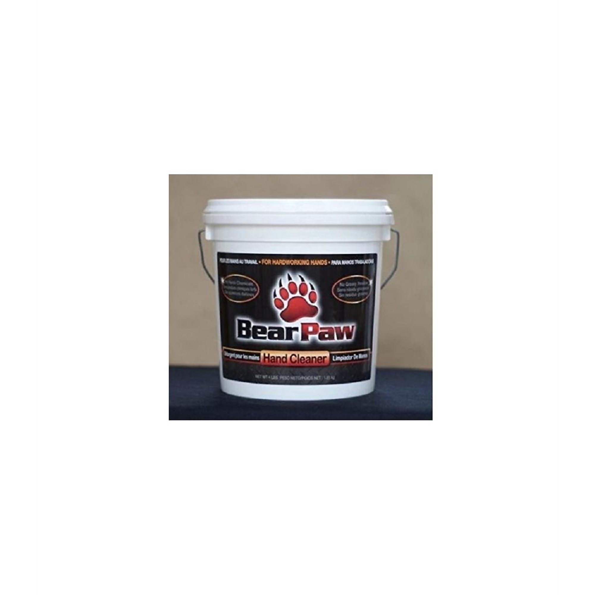 Bear Paw Hand Cleaner, 4-Lb. Tub, 4-Pack