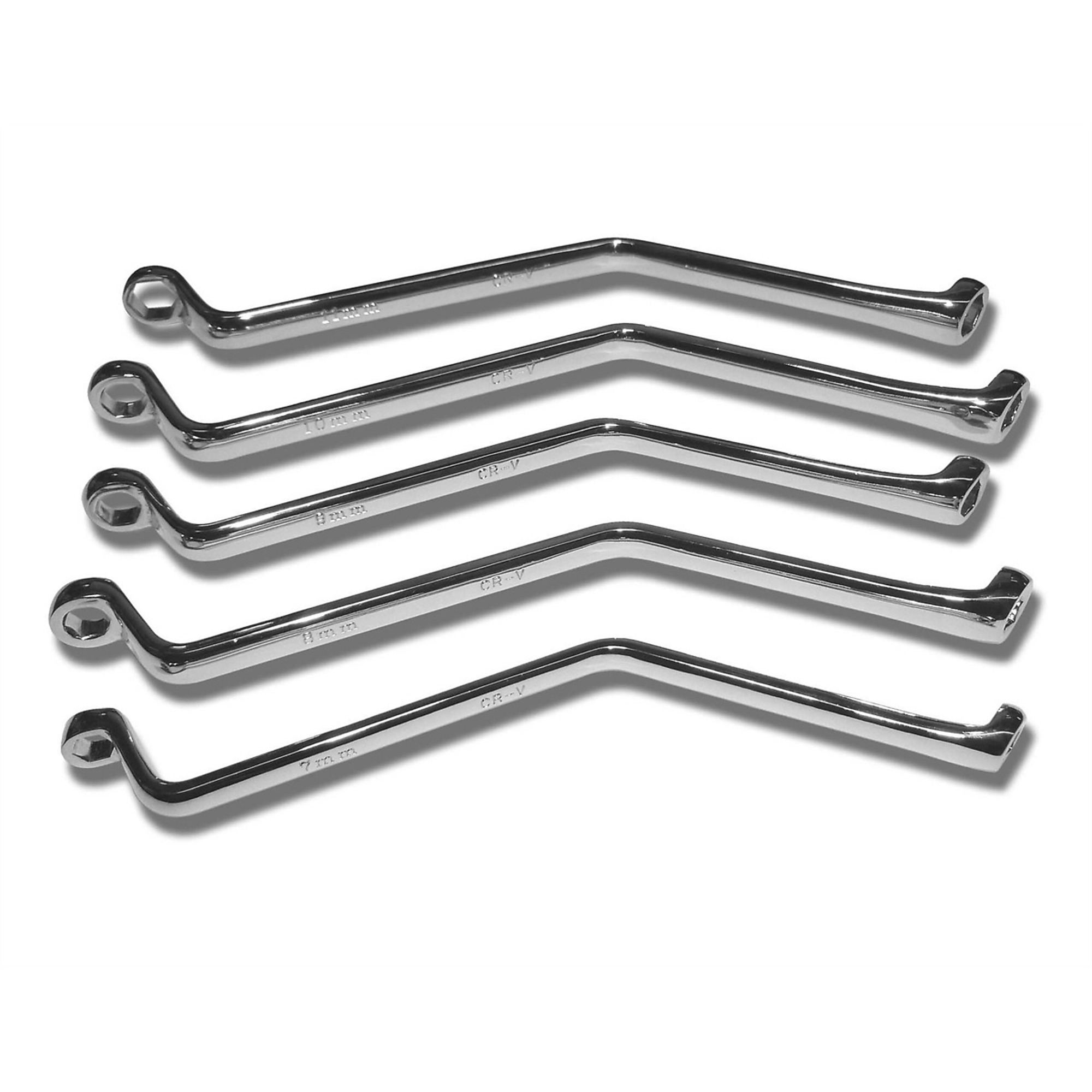 VIM Tools Brake Bleeder Wrench Set — 5-Piece, 7mm to 11mm, Model# VIMBB500