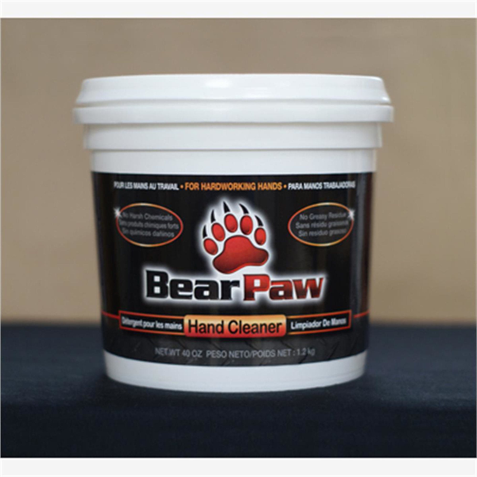 Bear Paw Hand Cleaner, 40 Oz., 6-Pack