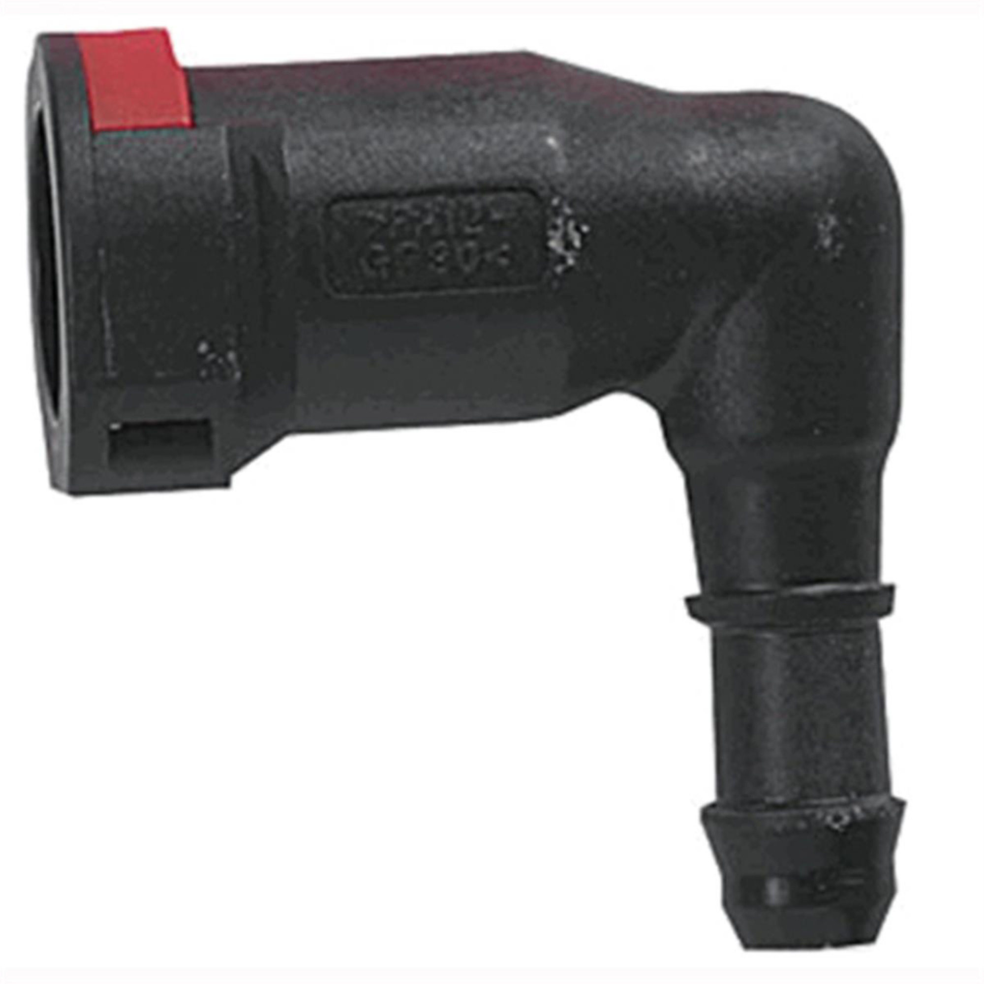 S.U.R. 5/16in.-3/8in. 90 Degree Push Quick Connect — 2 Pcs, Model# SRRKP120
