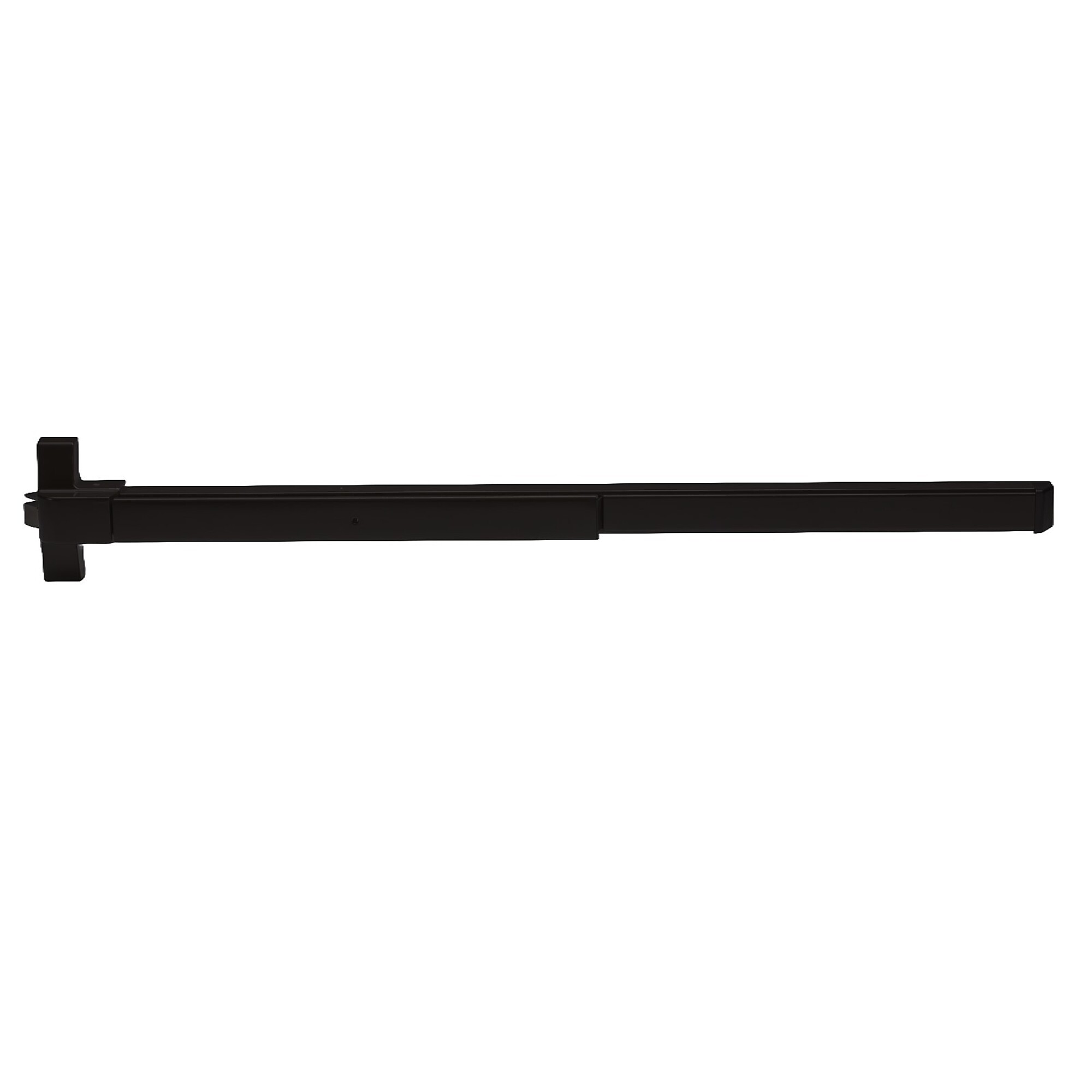 Trans-Atlantic, Heavy Duty Grade 1 500 Series 48 in. Rim Surface Exit Device in Black, #ED-501XL-BK