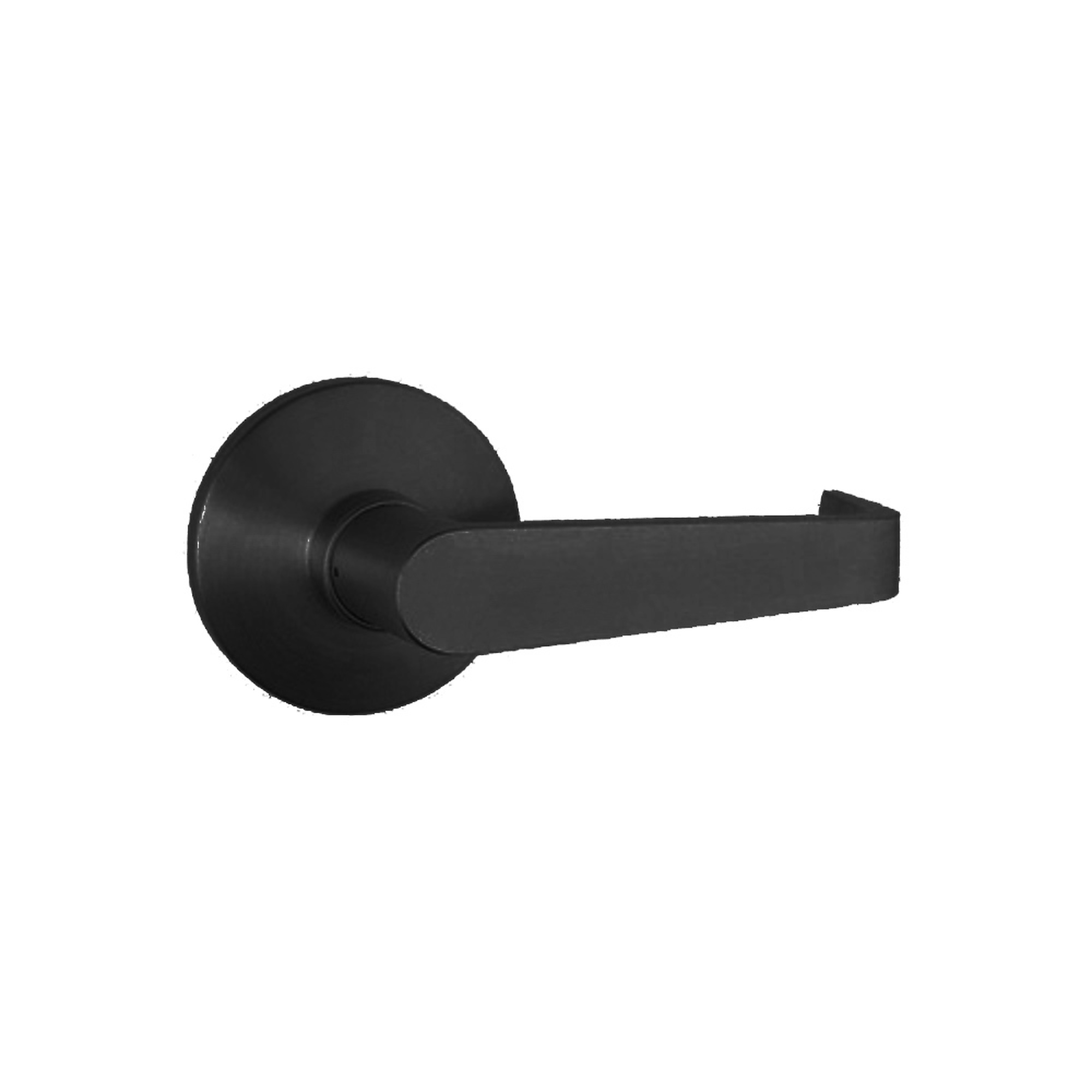 Trans-Atlantic, Black Passage Lever for Panic Devices, #ED-LHL510-BK