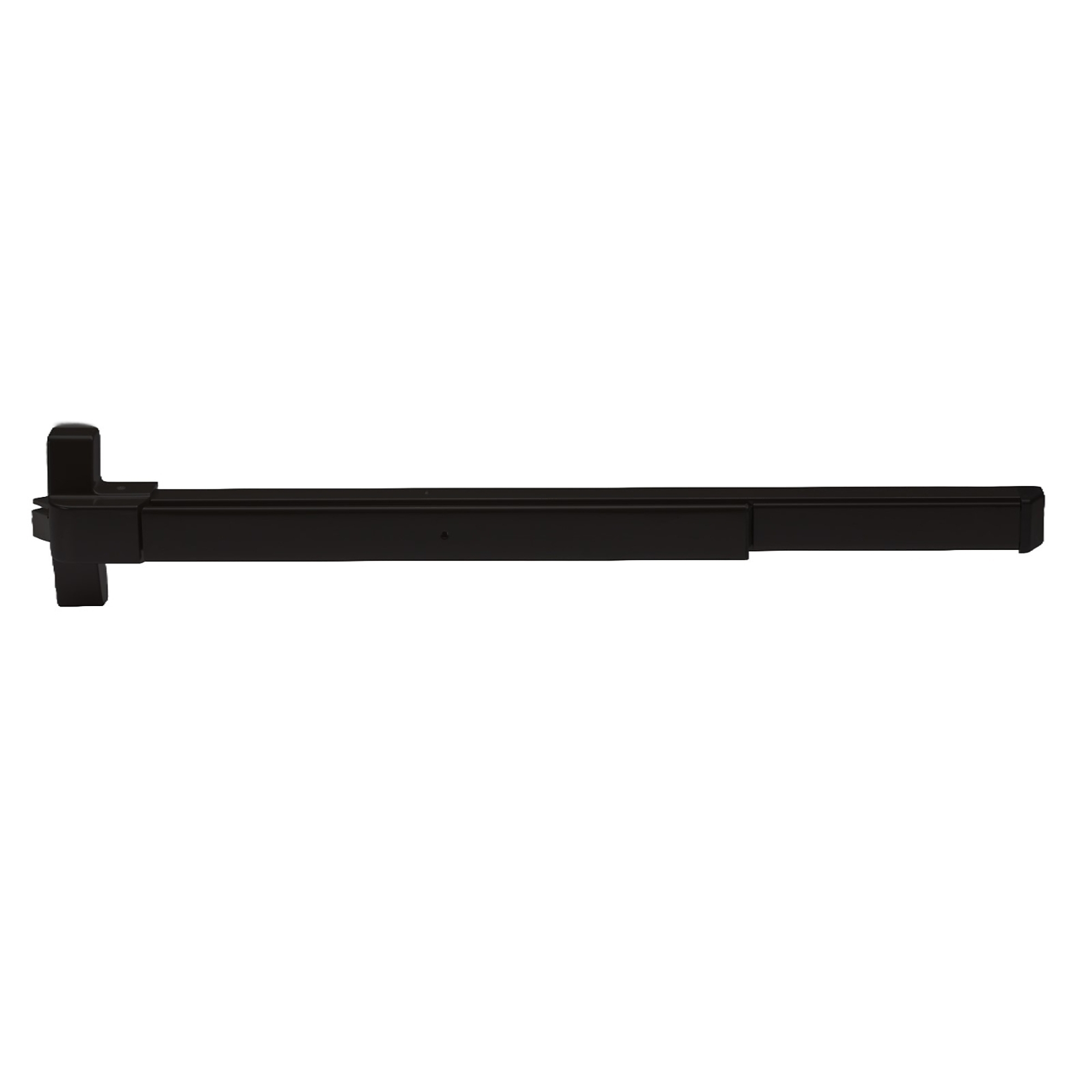 Trans-Atlantic, Heavy Duty Grade 1 500 Series 36 in. Rim Vertical Rod Exit Device in Black, #ED-VR531-BK