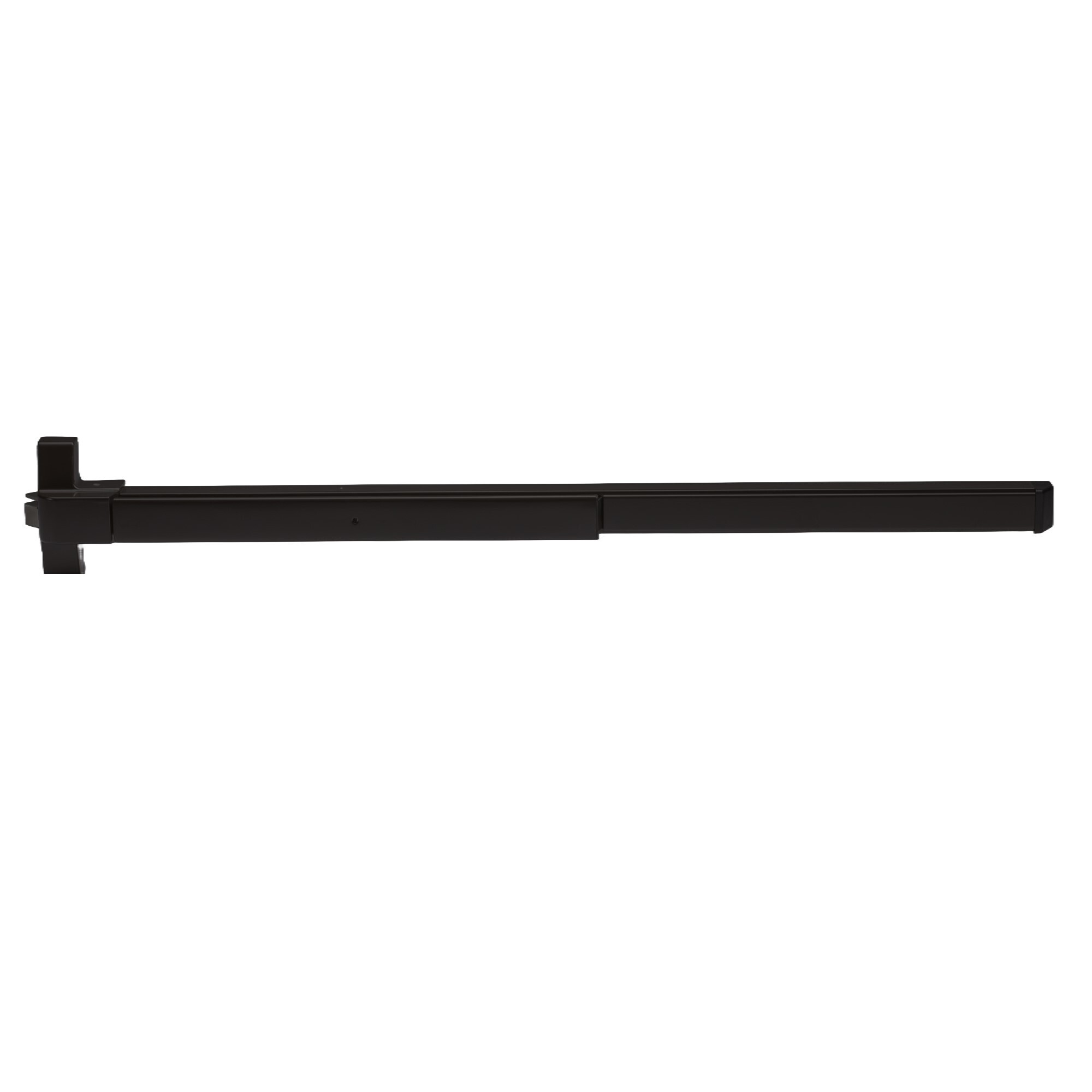 Trans-Atlantic, Heavy Duty Grade 1 500 Series 48 in. Rim Vertical Rod Exit Device in Black, #ED-VR531XL-BK