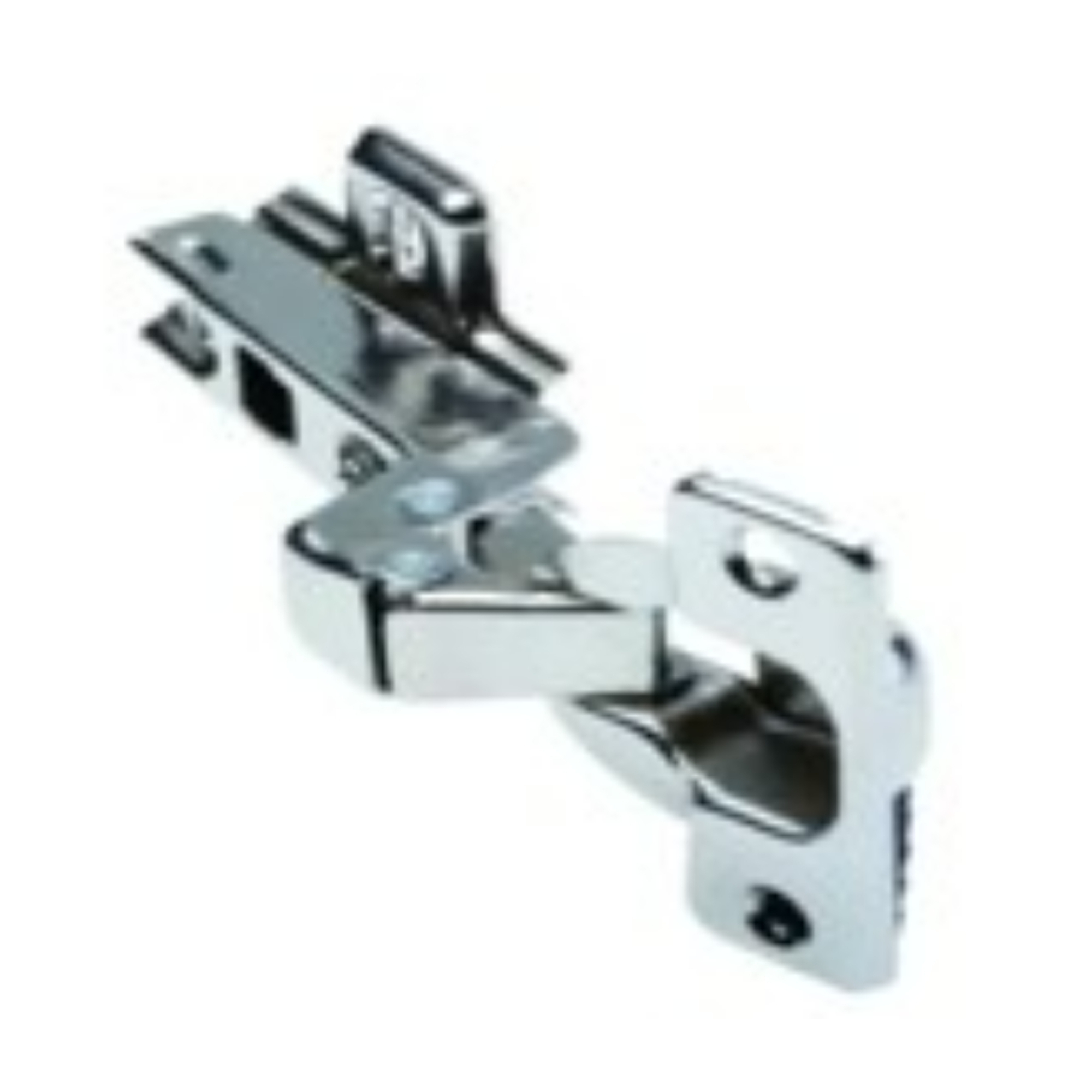 Sapphire Half Overlay Self-Closing Concealed Hinges — Pack of 2, Model# SP-800951