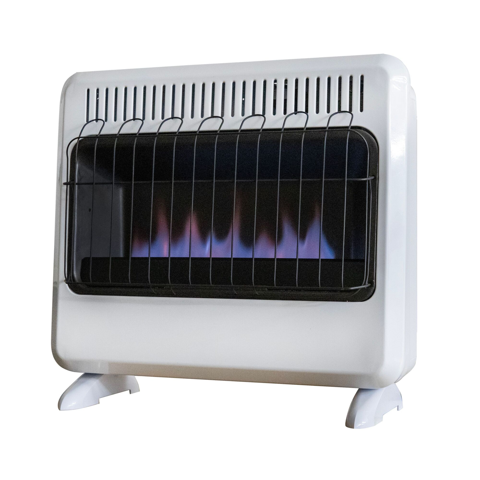 Mr. Heater 30,000 BTU Vent-Free Blue Flame Heater, Dual Fuel, Natural Gas, LP, Model# MHVFDF30BFT
