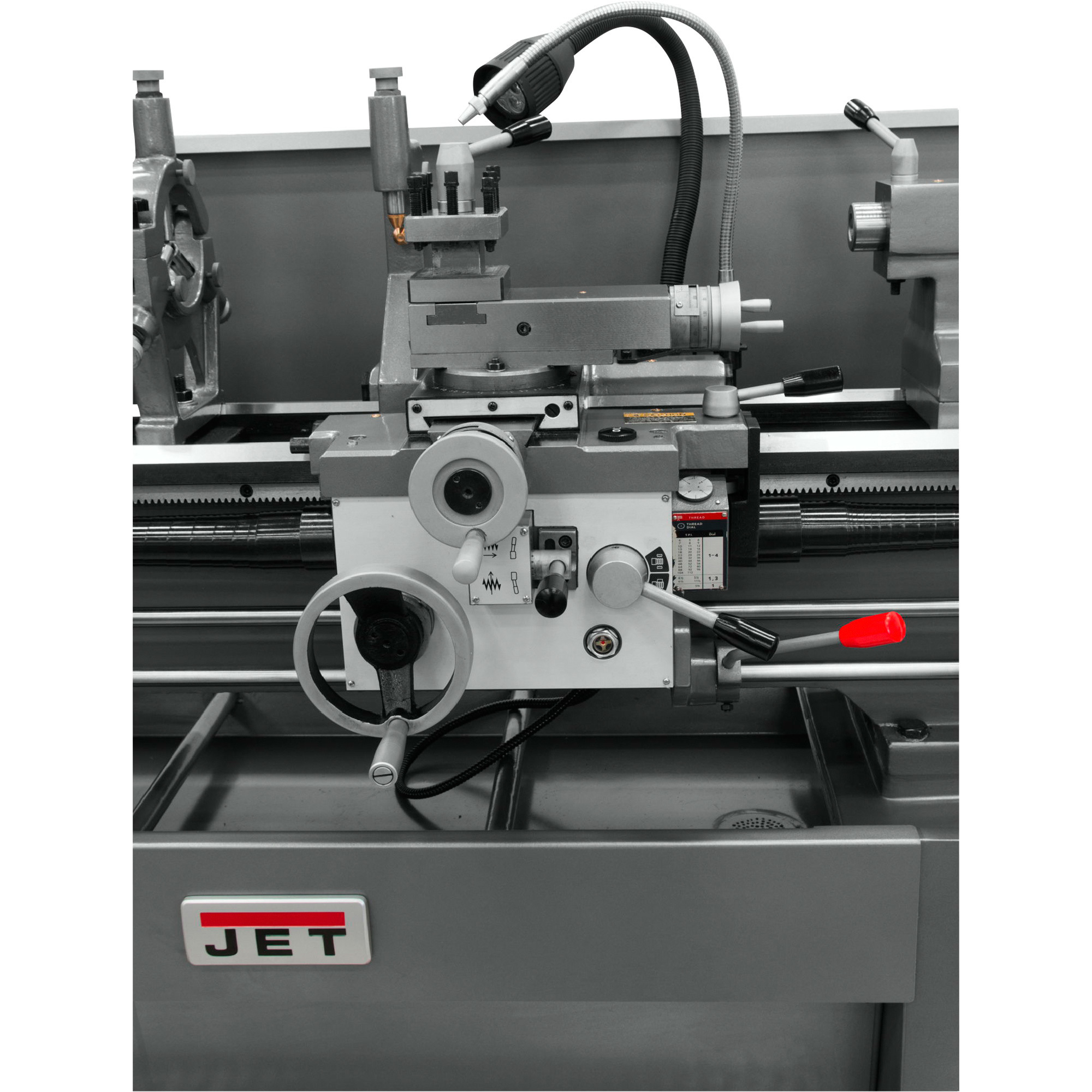 JET Geared Head Lathe, 14in. x 40in., Single Phase, Model