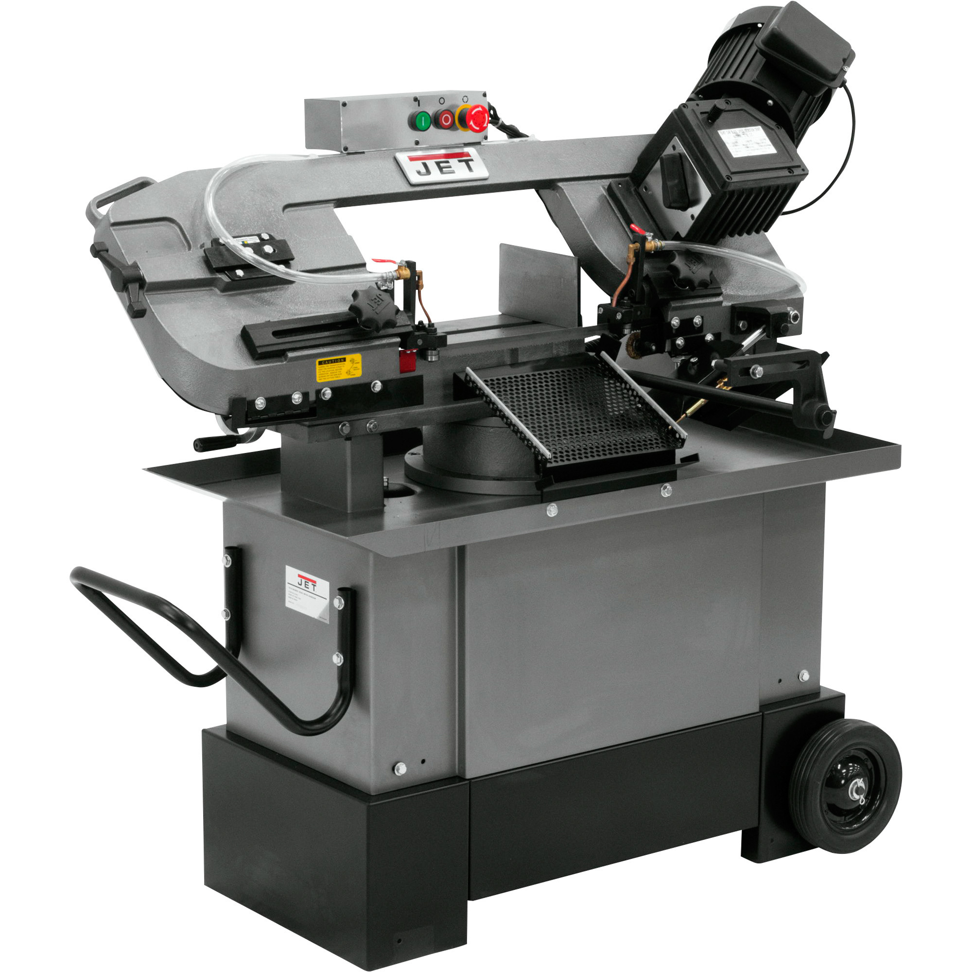 JET Horizontal/Vertical Mitering Geared Head Bandsaw — 7in. x 10 1/2in ...