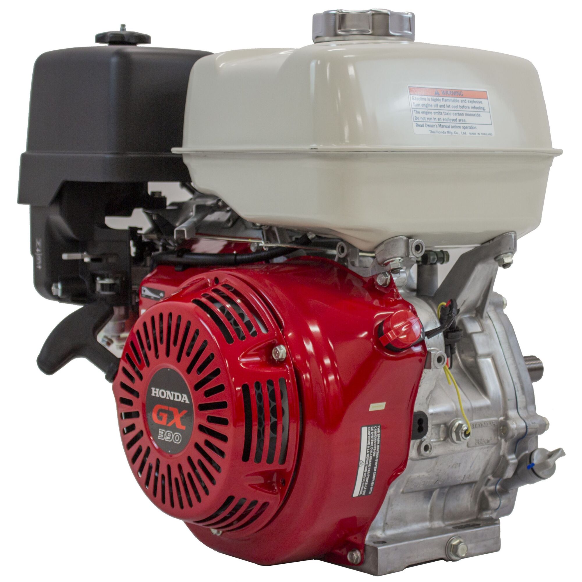 Honda GX Series OHV Engine — 389cc, 1in. x 3.48in. Threaded