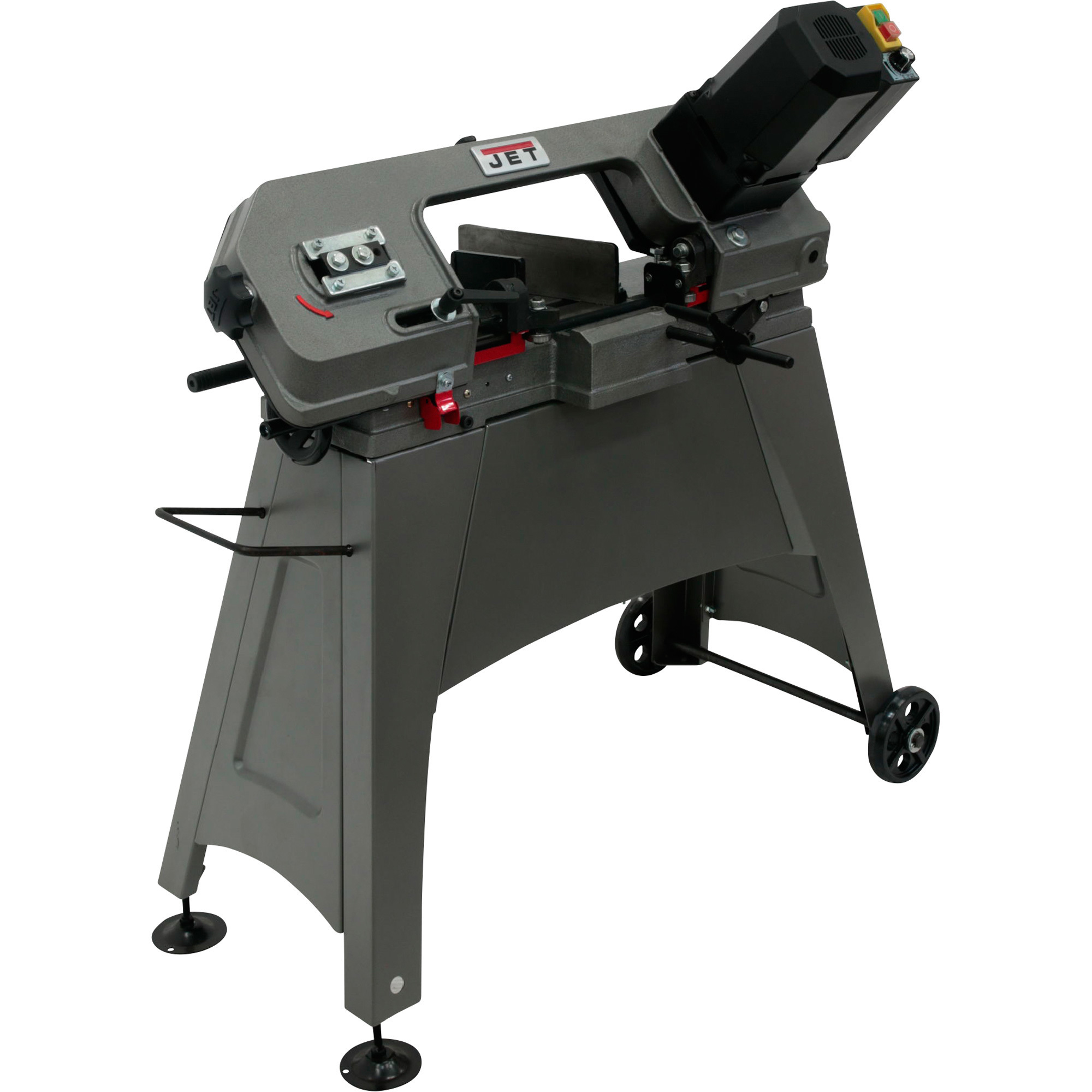 JET Horizontal/Vertical Variable Speed Metal Cutting Band Saw, 5in. x ...