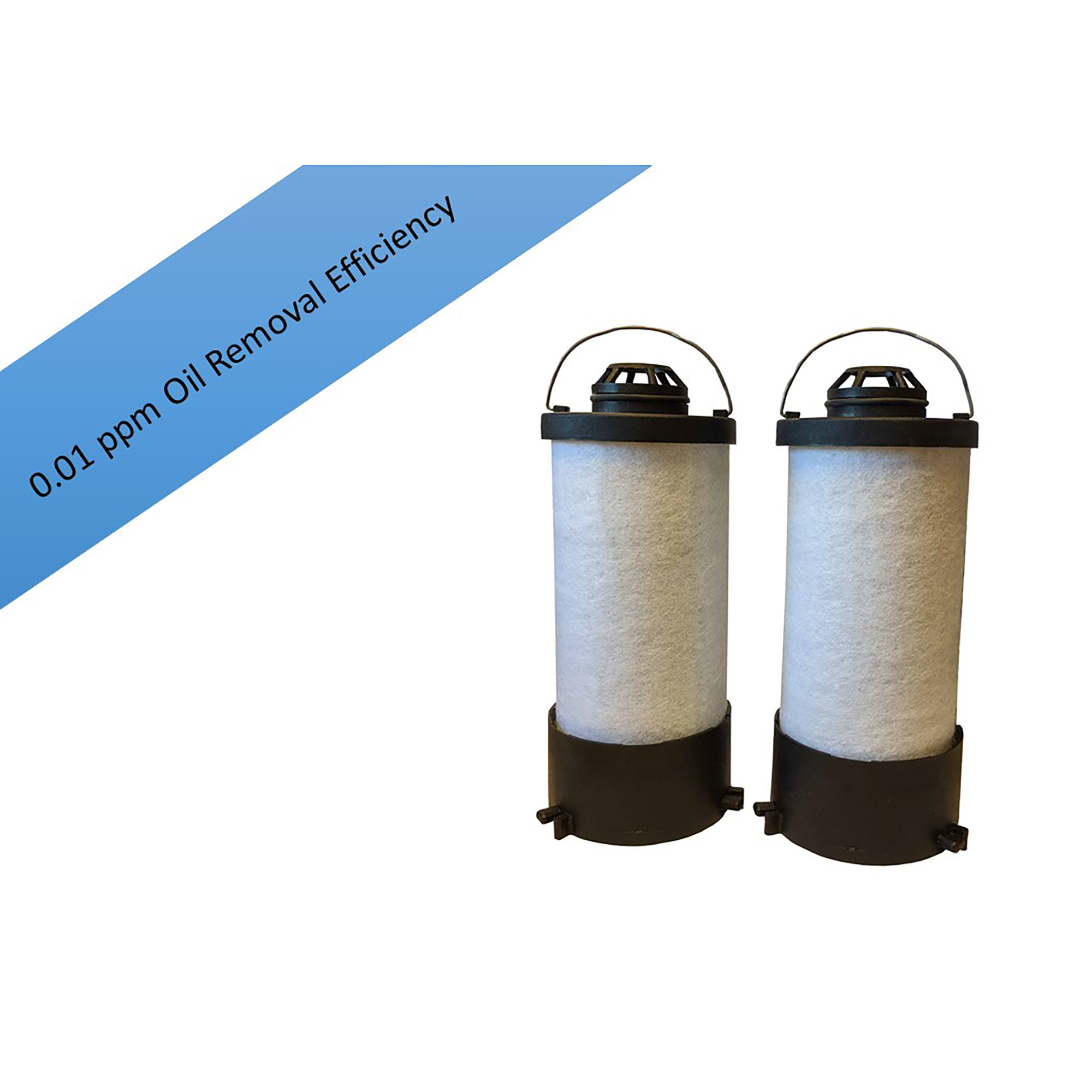 EMAX Filter Kit For 58CFM Airbase Dryer (Kit Includes Prefilter Element, Coalescing Filter Element, 2 Drain Replacements, and 2 ORing Replacements), Model # FKIT012