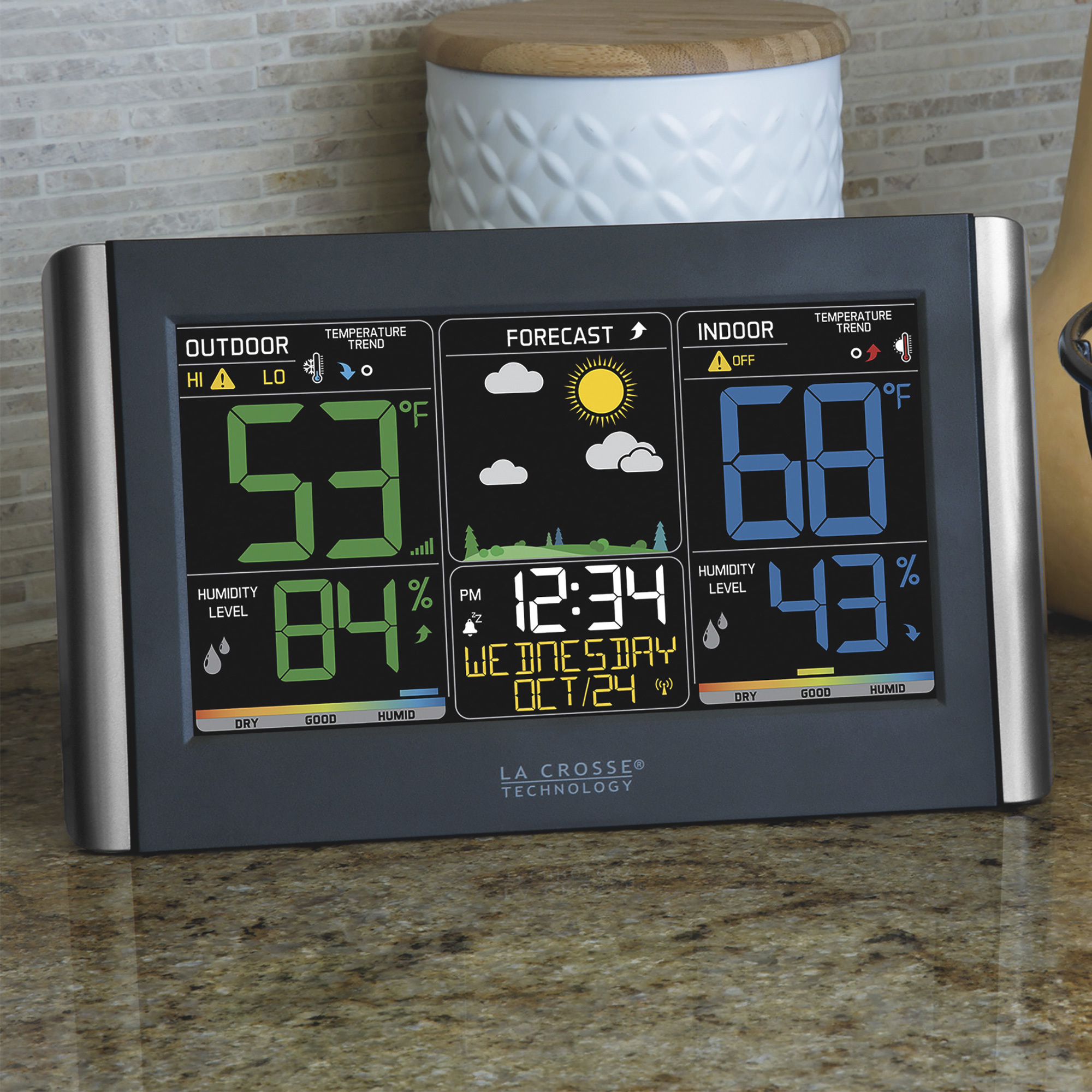 La Crosse Technology Wireless Weather Forecast Station, Model C85845