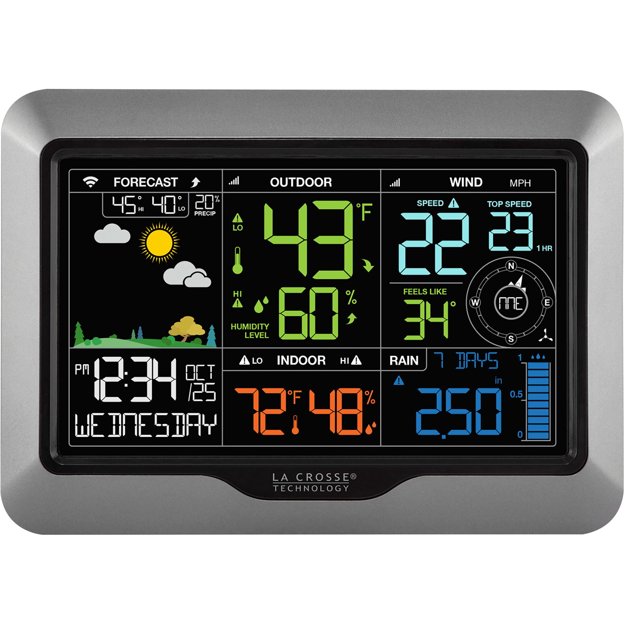 La Crosse Technology Wireless Wi-Fi Pro Weather Station — Model# V40 ...