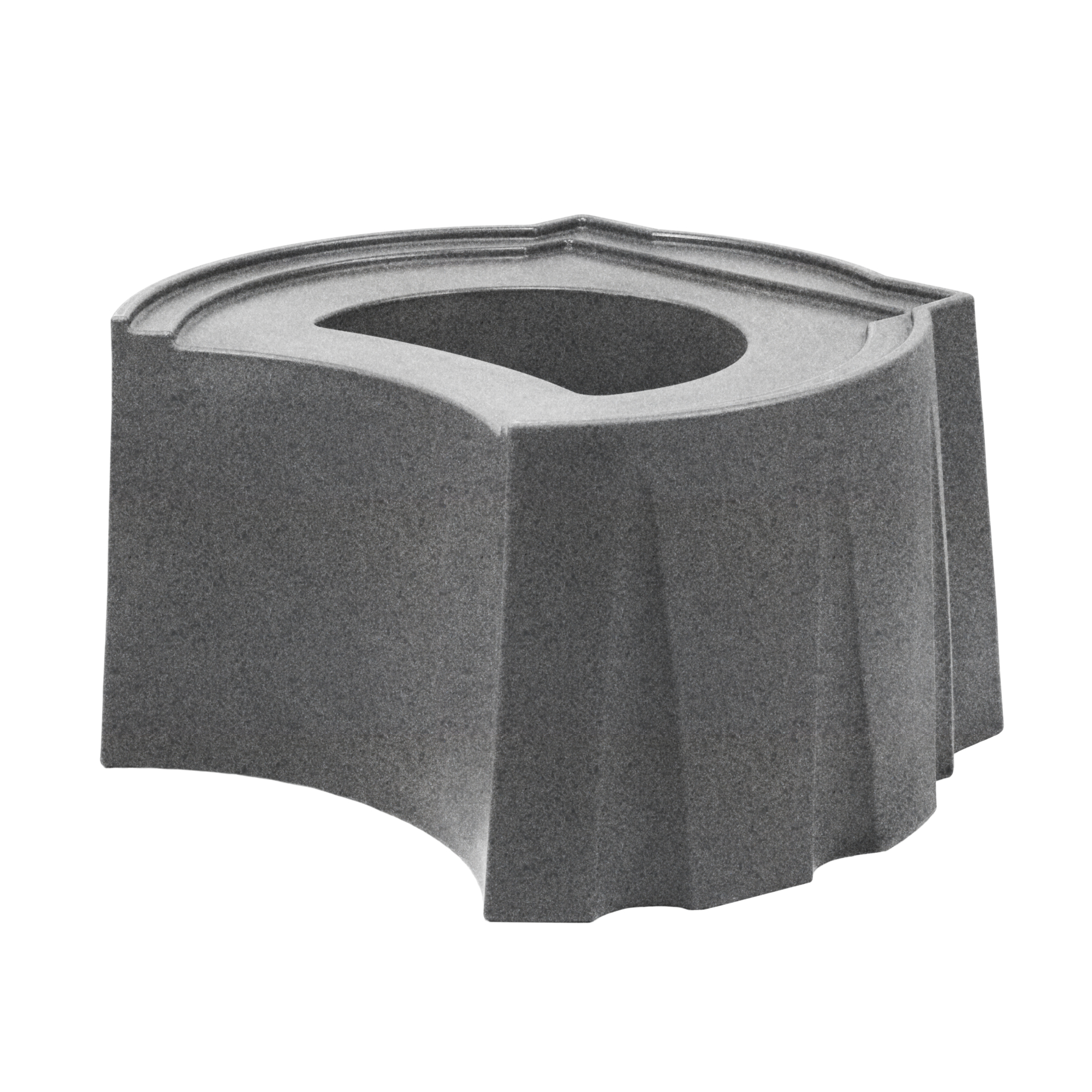 Good Ideas Rain Wizard Universal Rain Barrel Stand — Light Granite, Fits 19in. to 26in. Base, Model# RW-UNI001-LIG