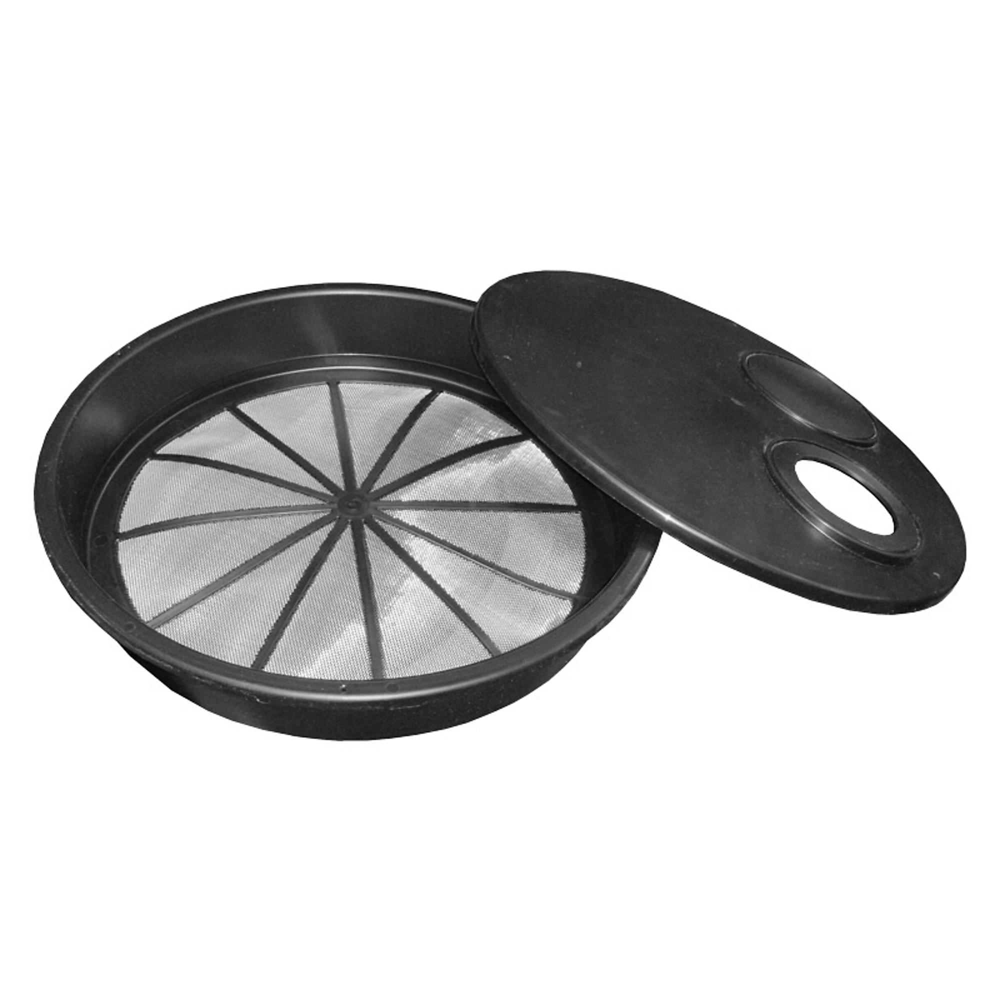 Bushman Rainwater Harvesting Strainer Basket and Cover — Plastic Frame, Stainless Steel Mesh, Model# BCS12005-1