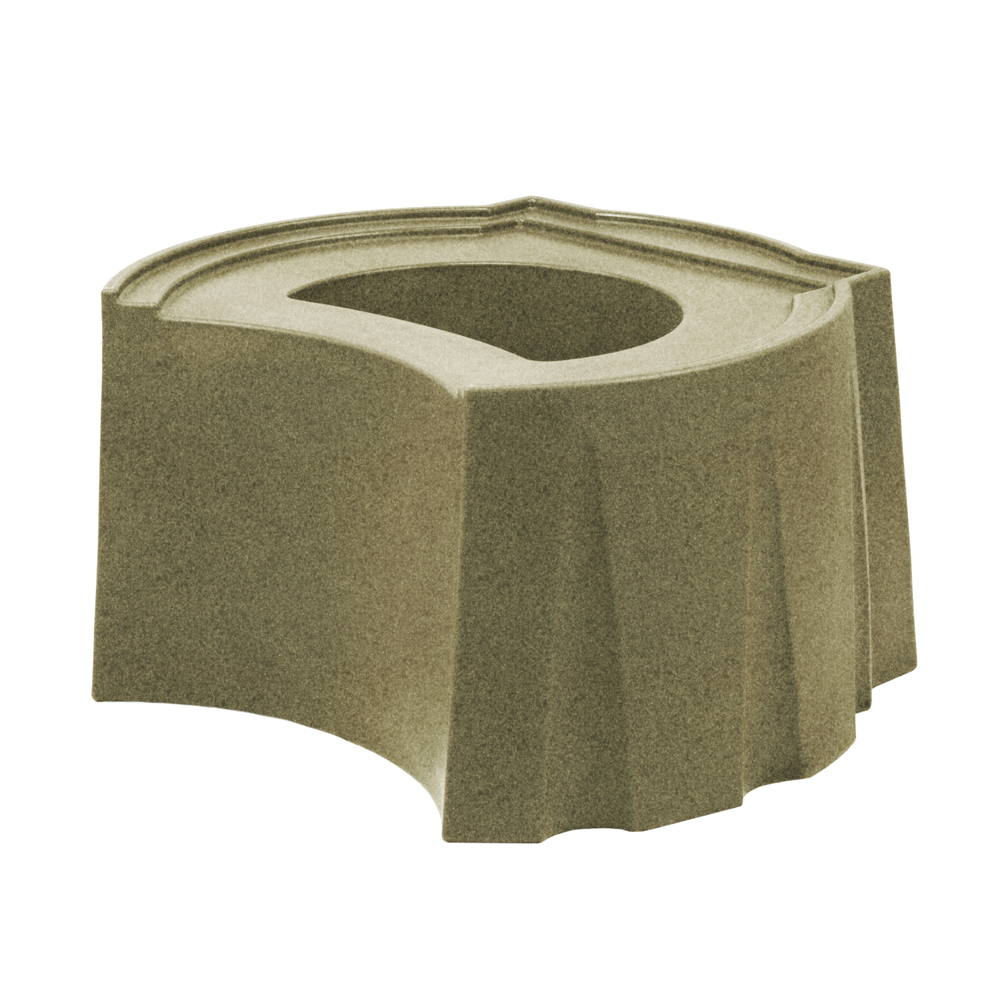 Good Ideas Rain Wizard Universal Rain Barrel Stand — Sandstone, 19-26in. Base, 1000-Lb. Capacity, Model# RW-UNI001-SAN