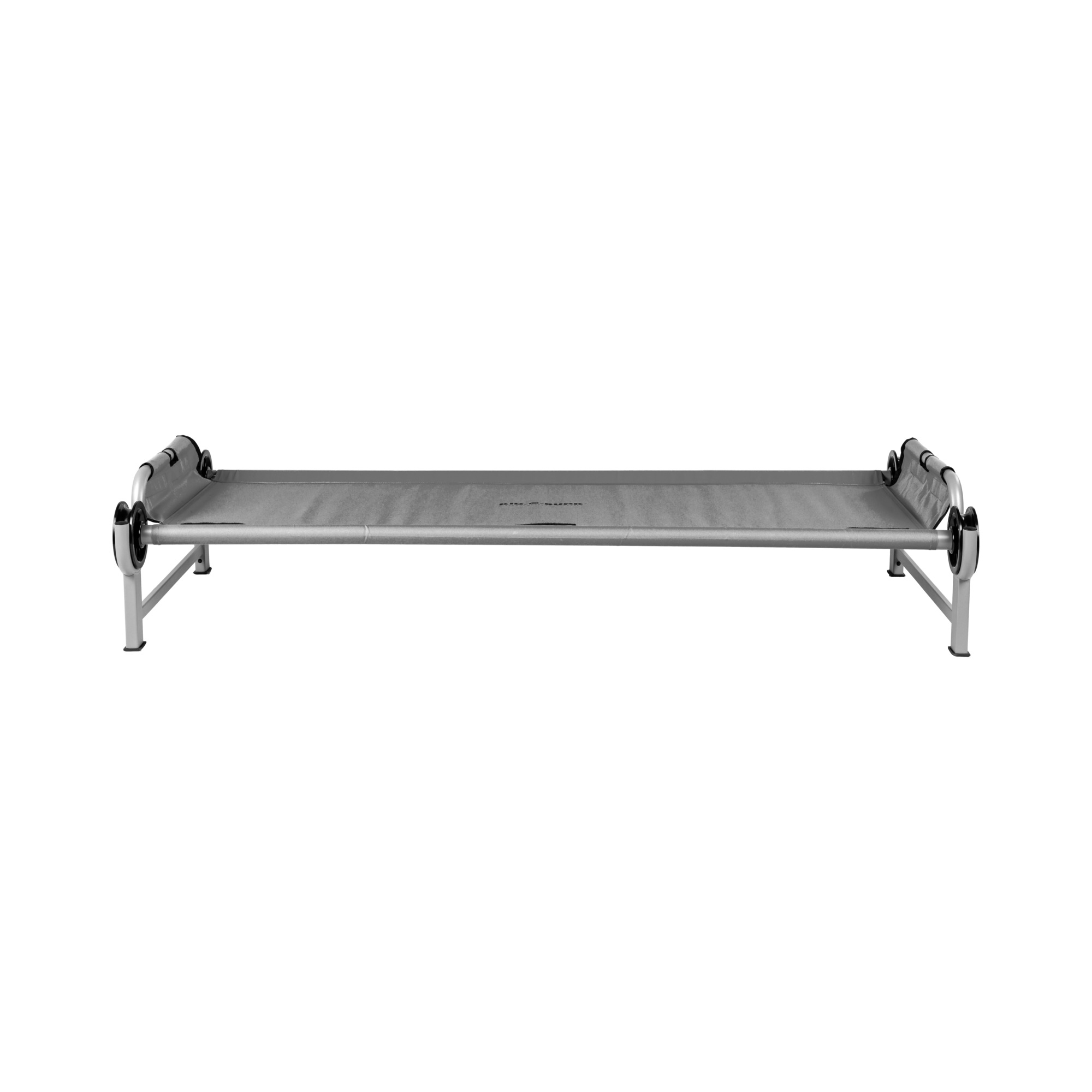 Disc-O-Bed Kid-O-Bunk Single Portable Cot — Grey, Model# 31205