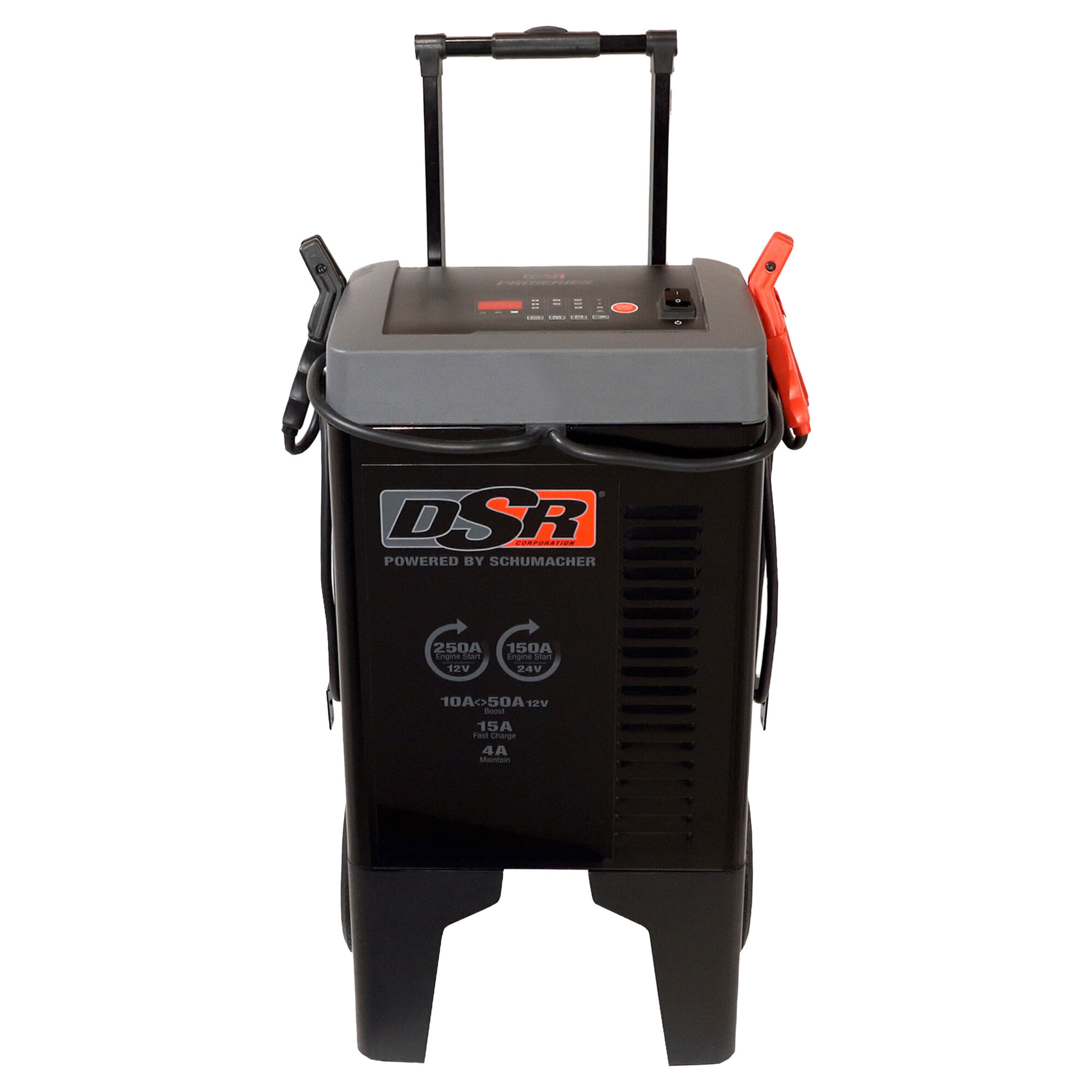 Schumacher DSR ProSeries Battery Charger/Engine Starter — 12/24V, 250A, Heavy-Duty Steel Case, Model# DSR123