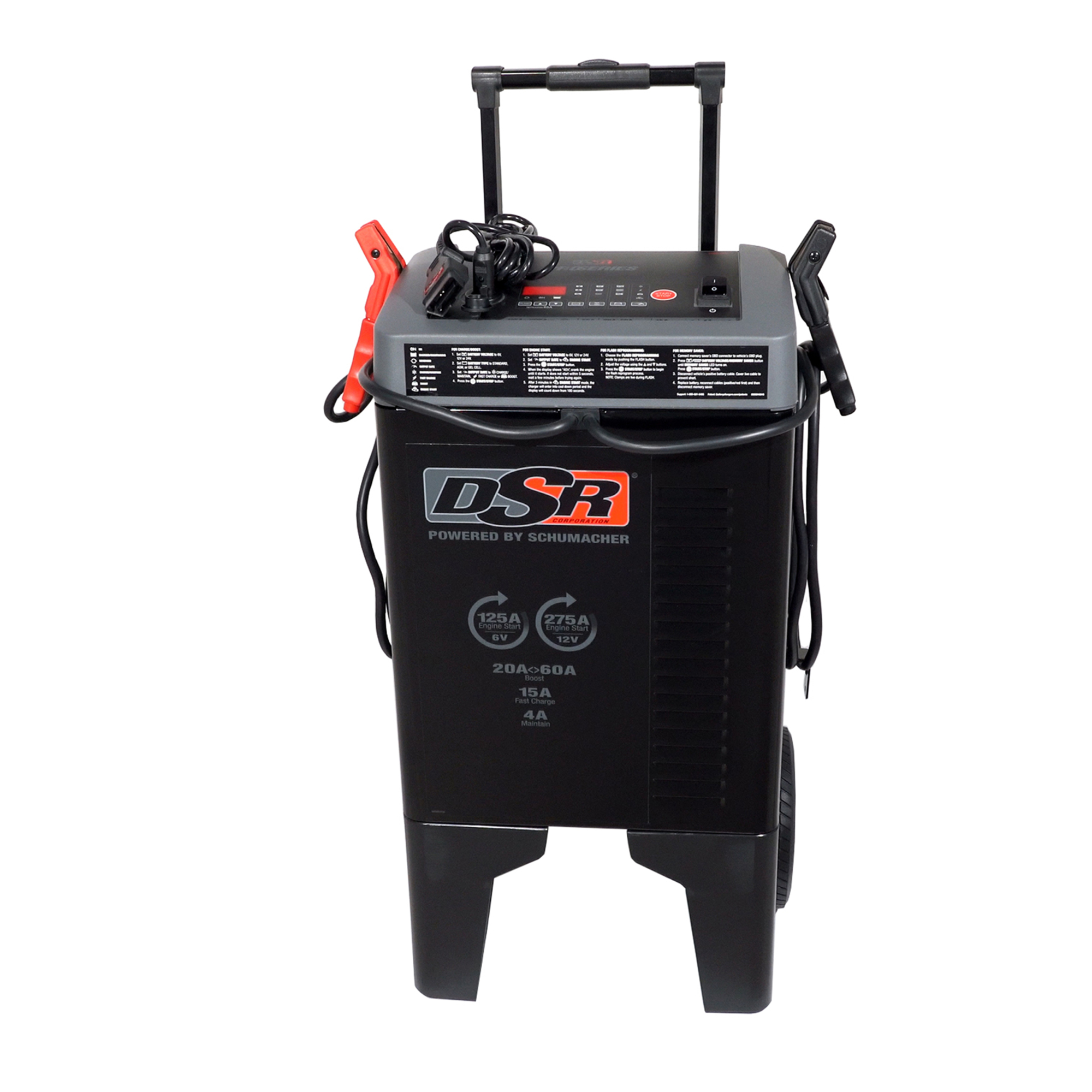 DSR122 6/12V 275A ProSeries Battery Charger/Engine Starter