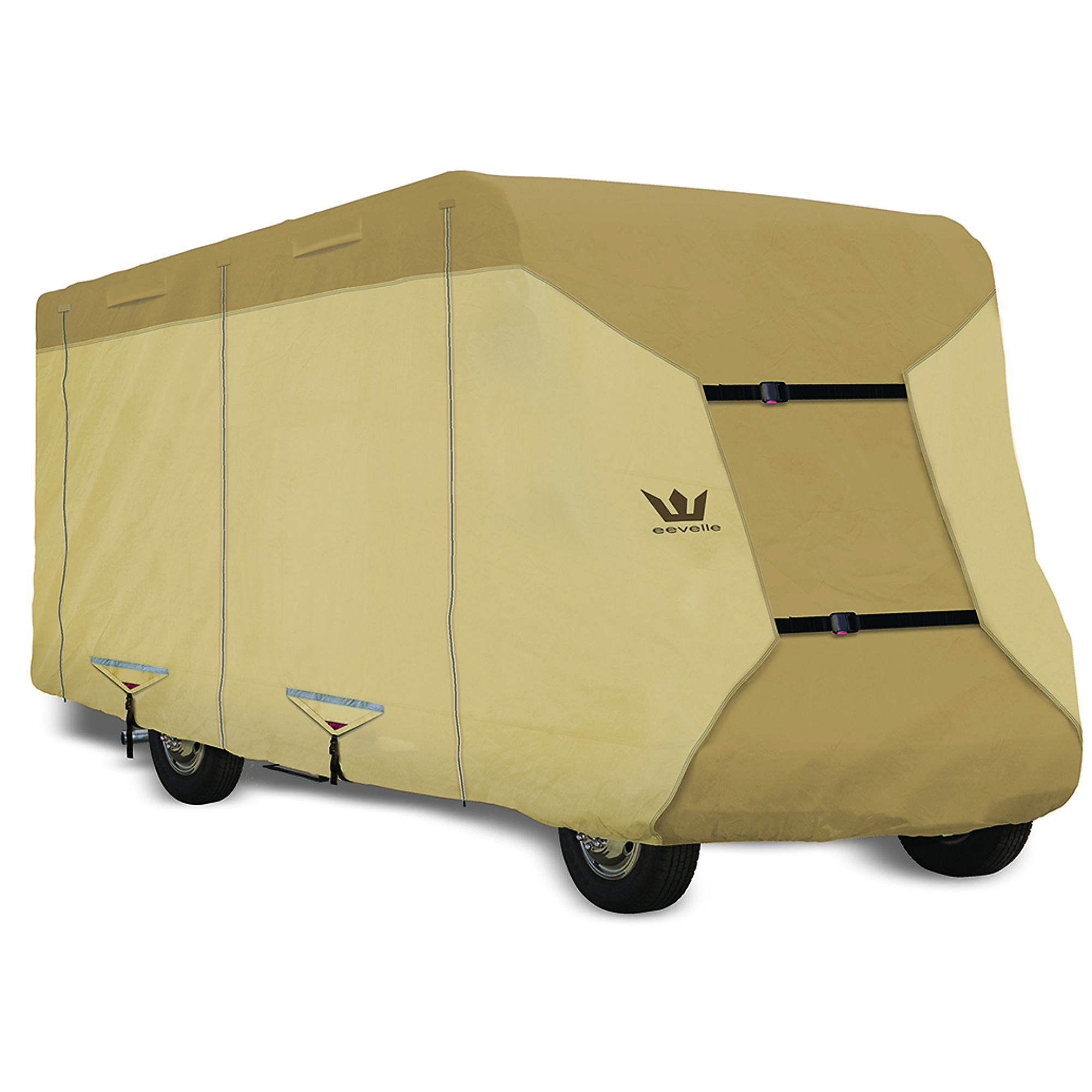 S2 Expedition Toy Hauler Trailer Cover-26'6"Lx8'10"Wx10'H-Tan, Model# EX2TH2526T