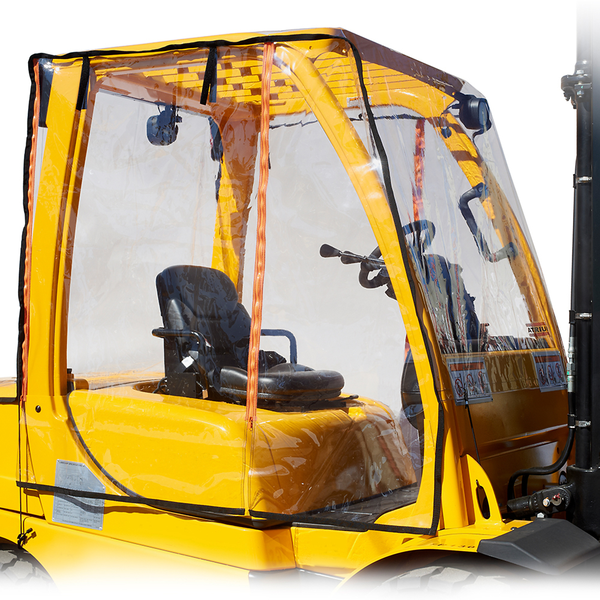 Eevelle Atrium Standard Forklift Enclosure — Super Clear Vinyl, Model# EEV-ATR1