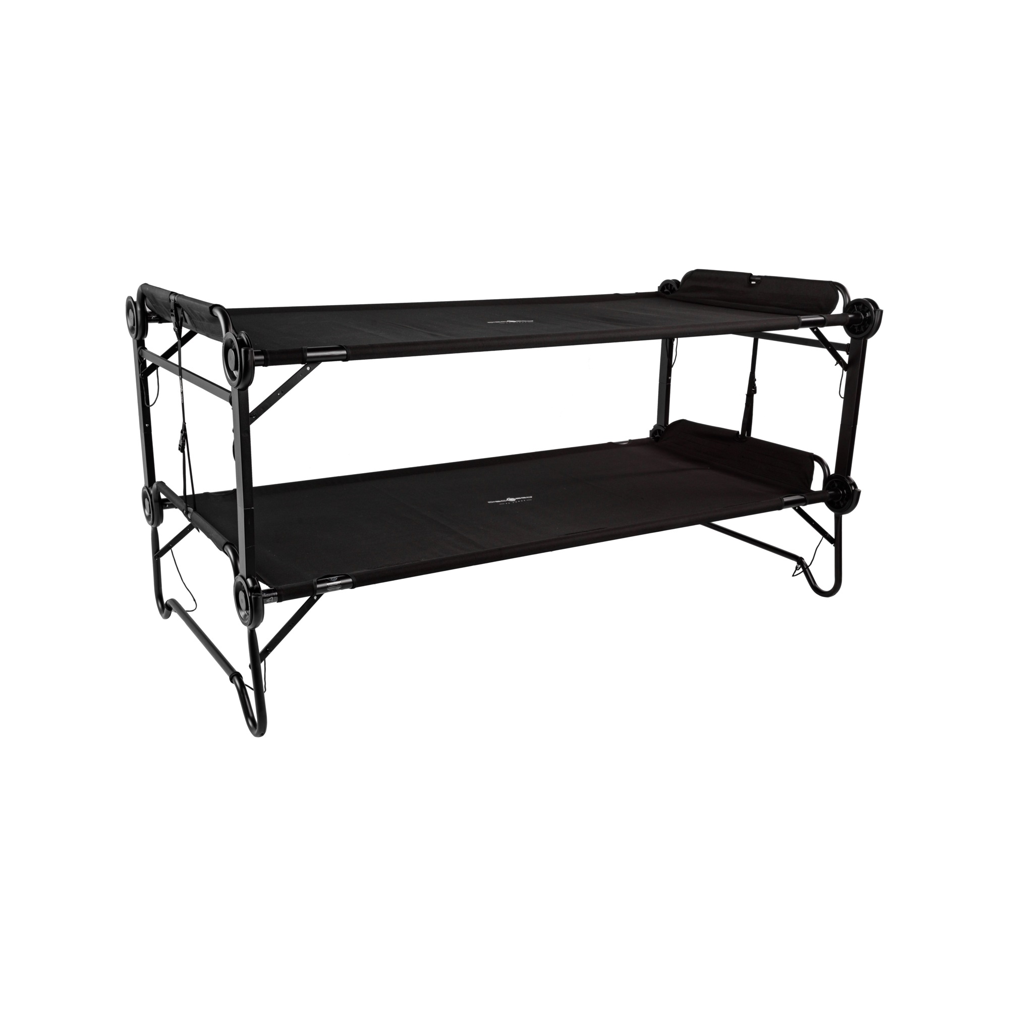 Disc-O-Bed 2XL Portable Cot System — 85in. Sleeping Deck, 600-Lb. Capacity, Black, Model# 31507B