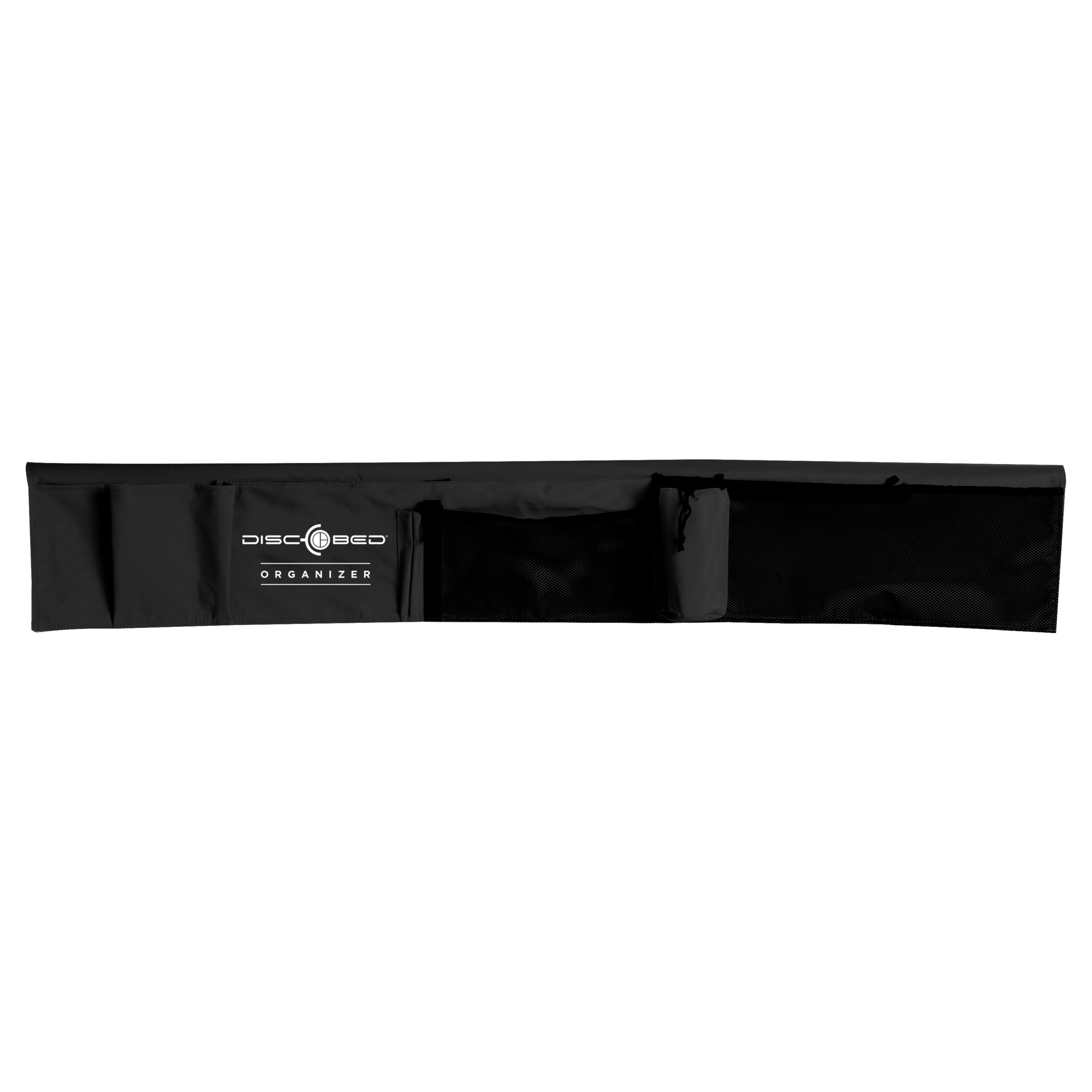 Disc-O-Bed Adult Side Organizer — 8 Pockets, Black, Model# 19808/BLK