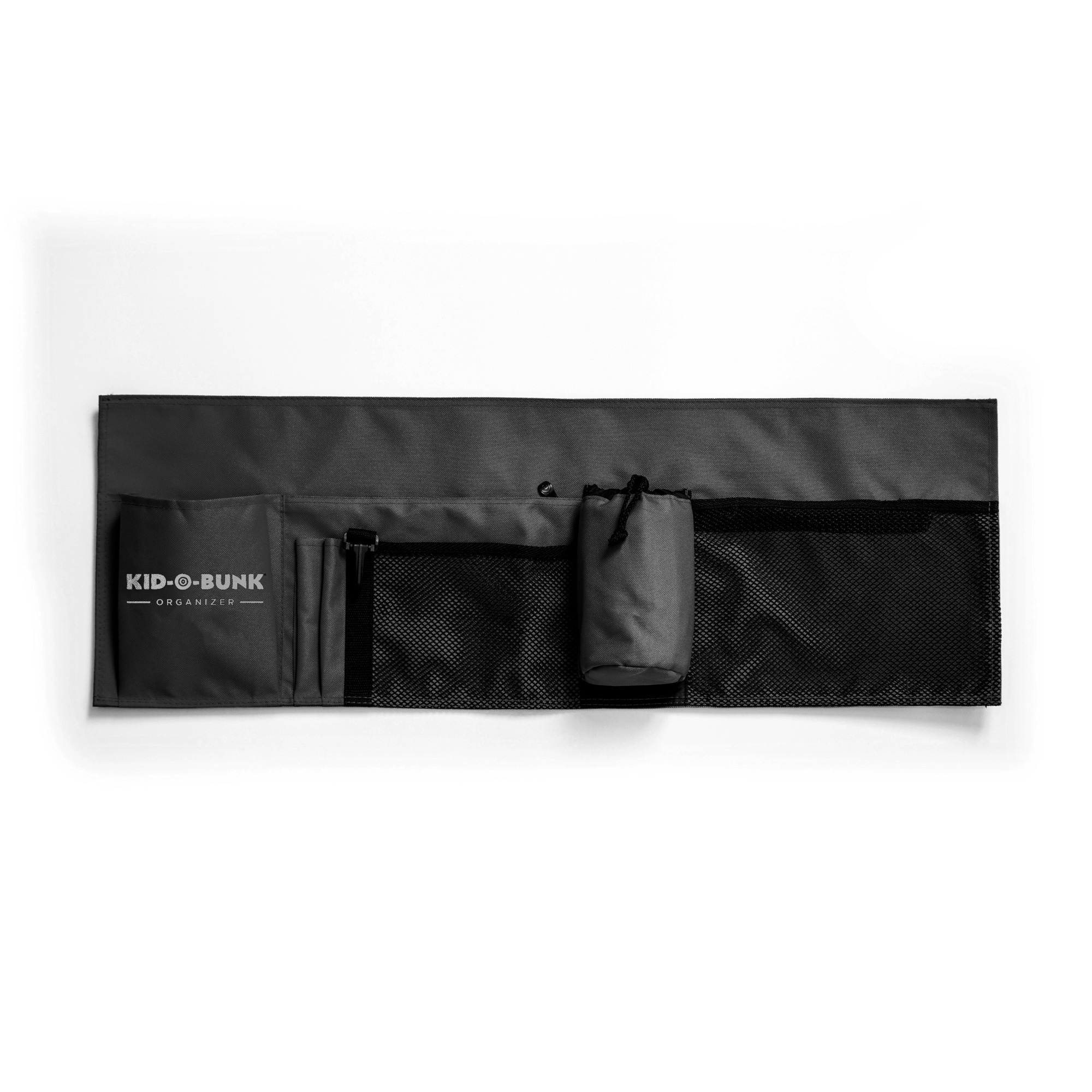 Disc-O-Bed Kid-O-Bunk Children's Side Organizer — Multiple Pockets, Black, Model# 19808/KBL