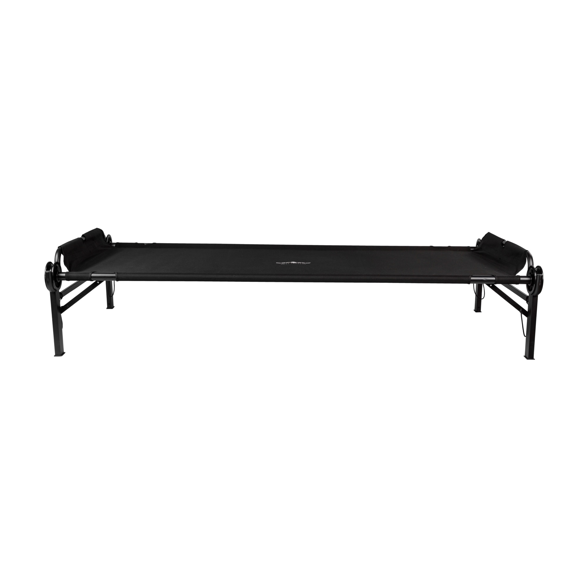 Disc-O-Bed 2XL Single Portable Cot — Black, Heavy-Duty, Model# 31507