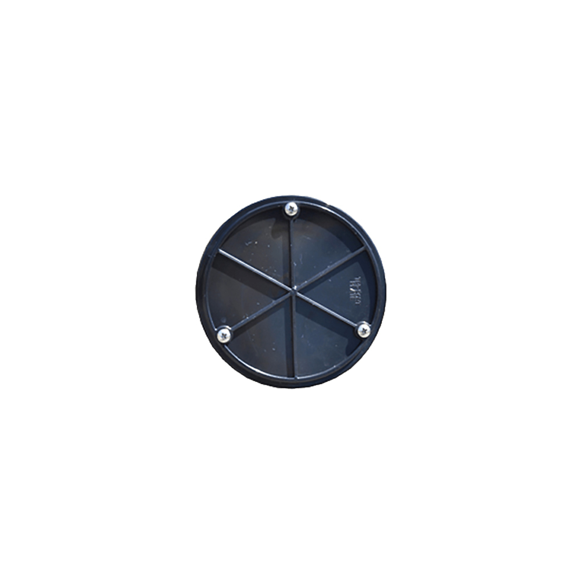 Bushman Plastic Cover Plate — 4in., Black, Weather-Resistant, Model# 64318