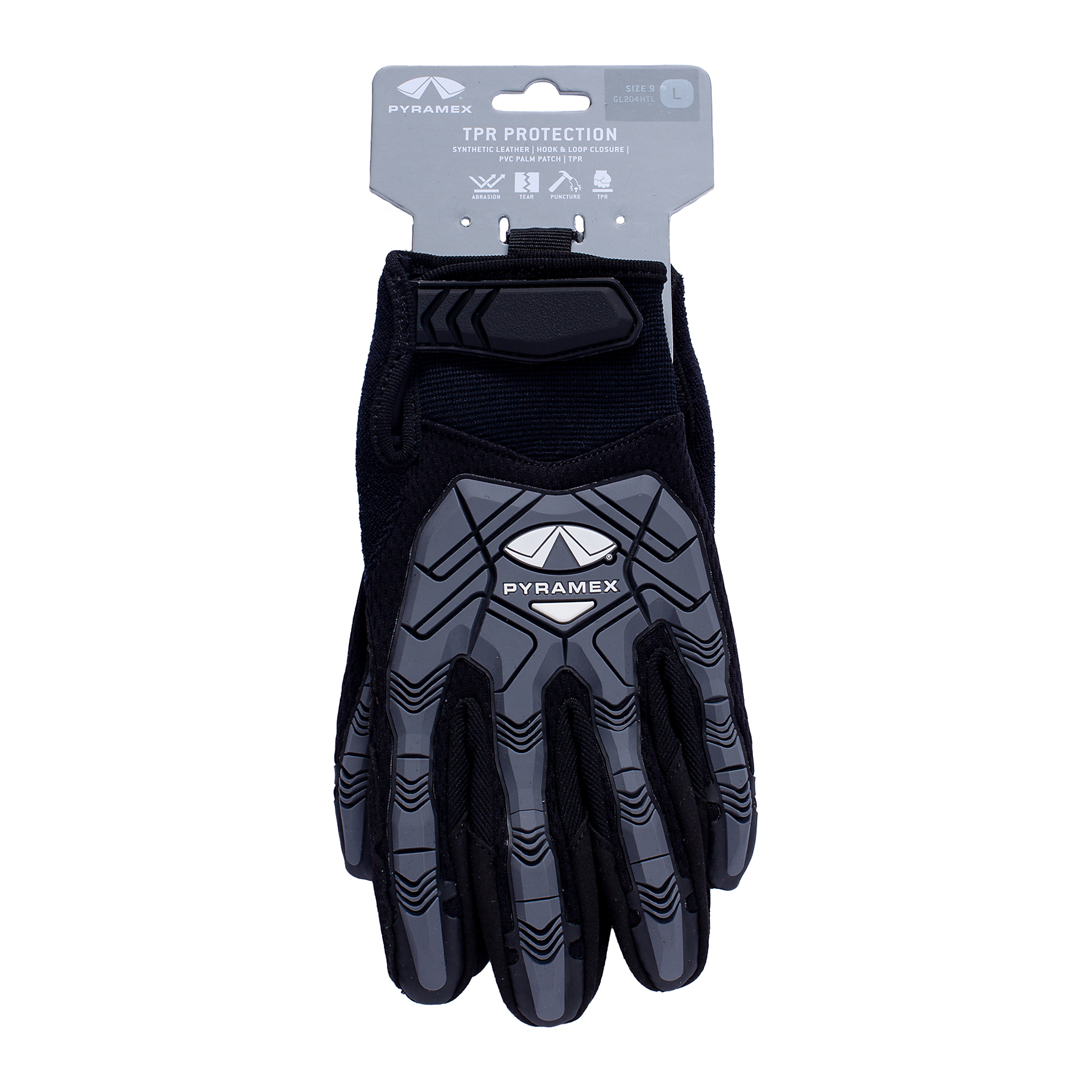 Pyramex Gloves TPR PVC Palm Patch H&L w TS XL