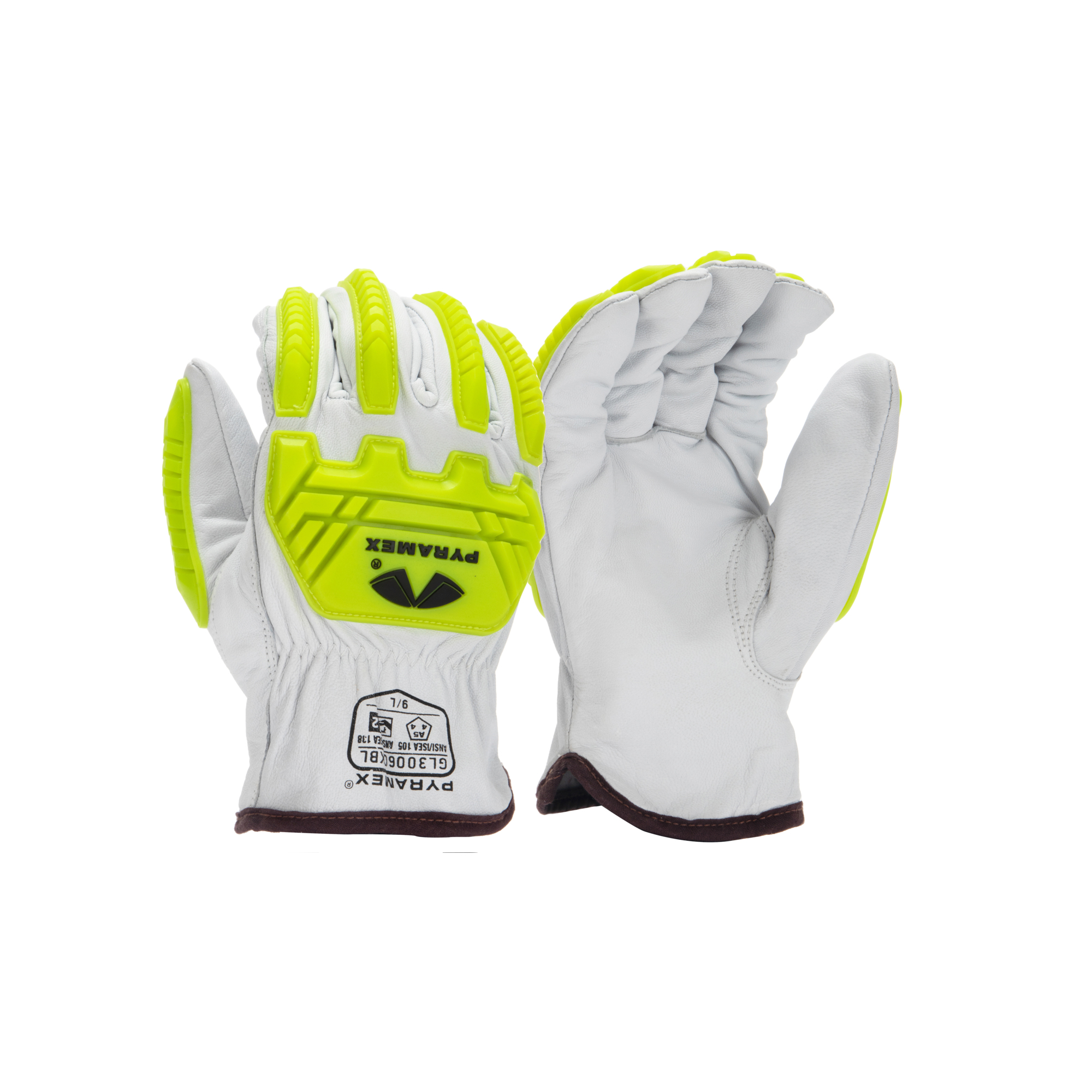 Pyramex Goat A5 HPPE Impact Gloves — Medium, Model# GL3006CKBM
