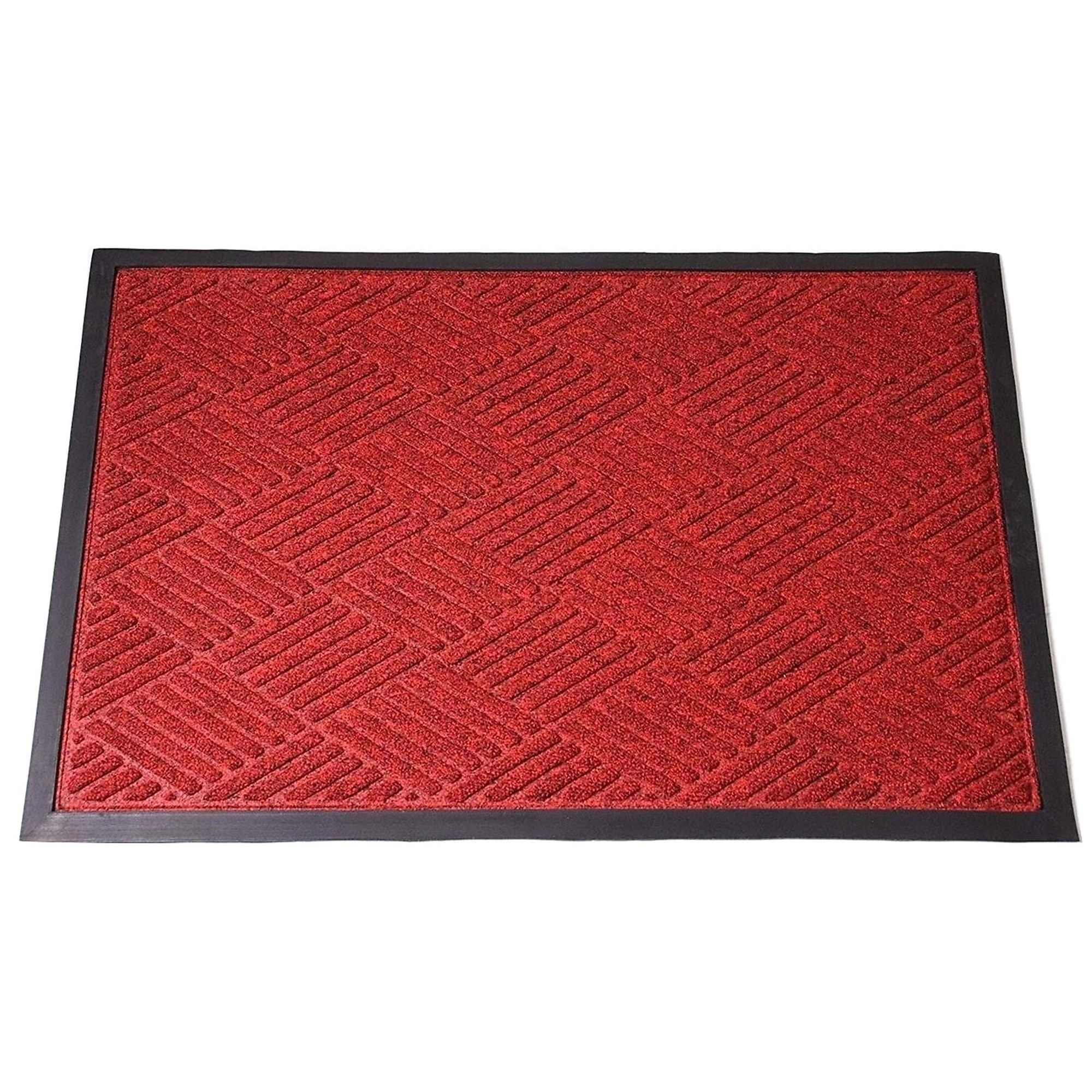 Rhino Mats Opus Commercial-Grade Entrance Mat — 2ft. x 3ft. x 3/8in., Indoor/Outdoor, Red, Model# OPUS-2436R