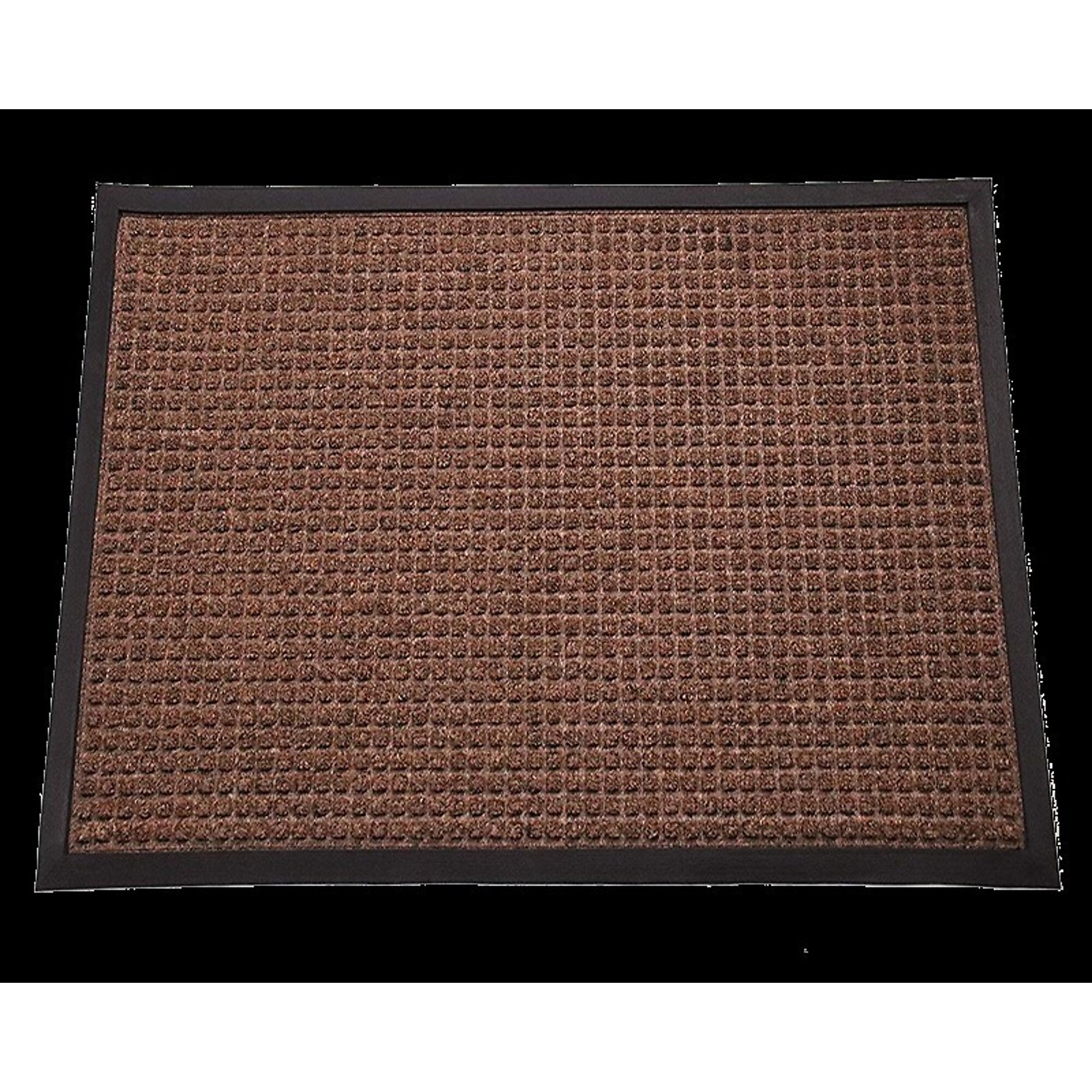 Rhino Mats Town & Country Commercial-Grade Entrance Mat — 2ft. x 3ft. x 3/8in., Indoor/Outdoor, Brown, Model# TNC-2436BR
