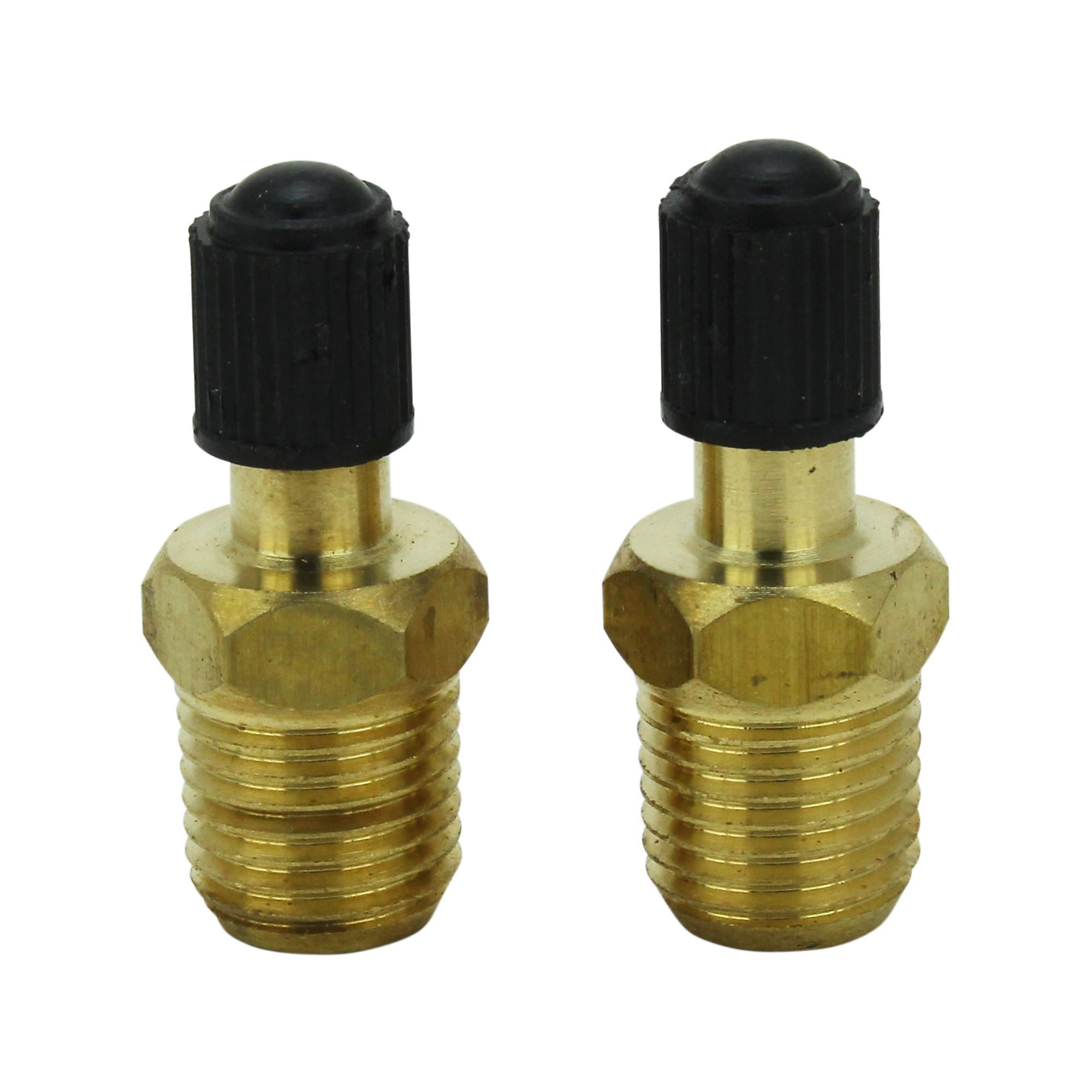 Milton 1/4" MNTP Male Tank Valve - 2pk