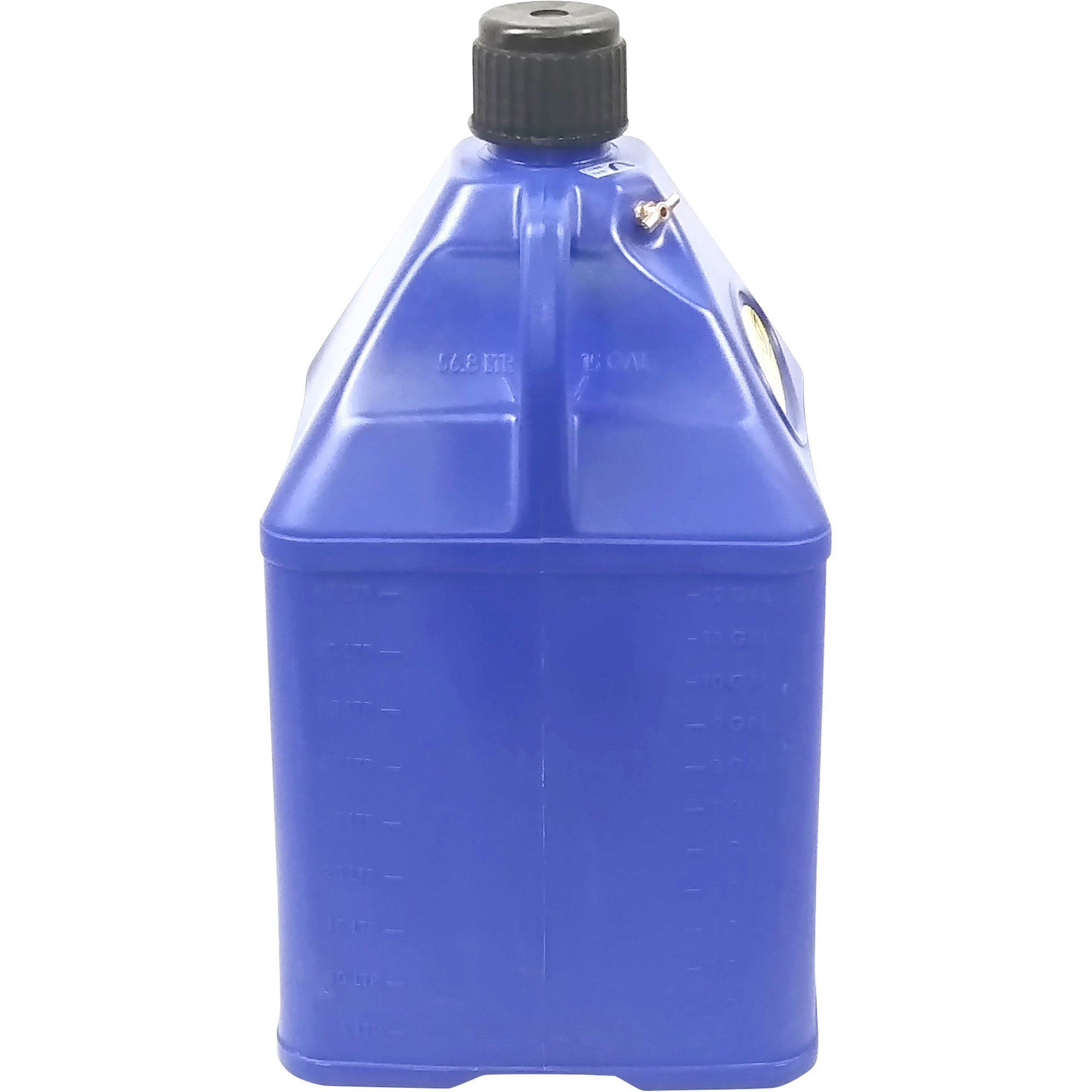 FLOFAST Gas Container With Pump and Cart — 15Gallon, Blue, For