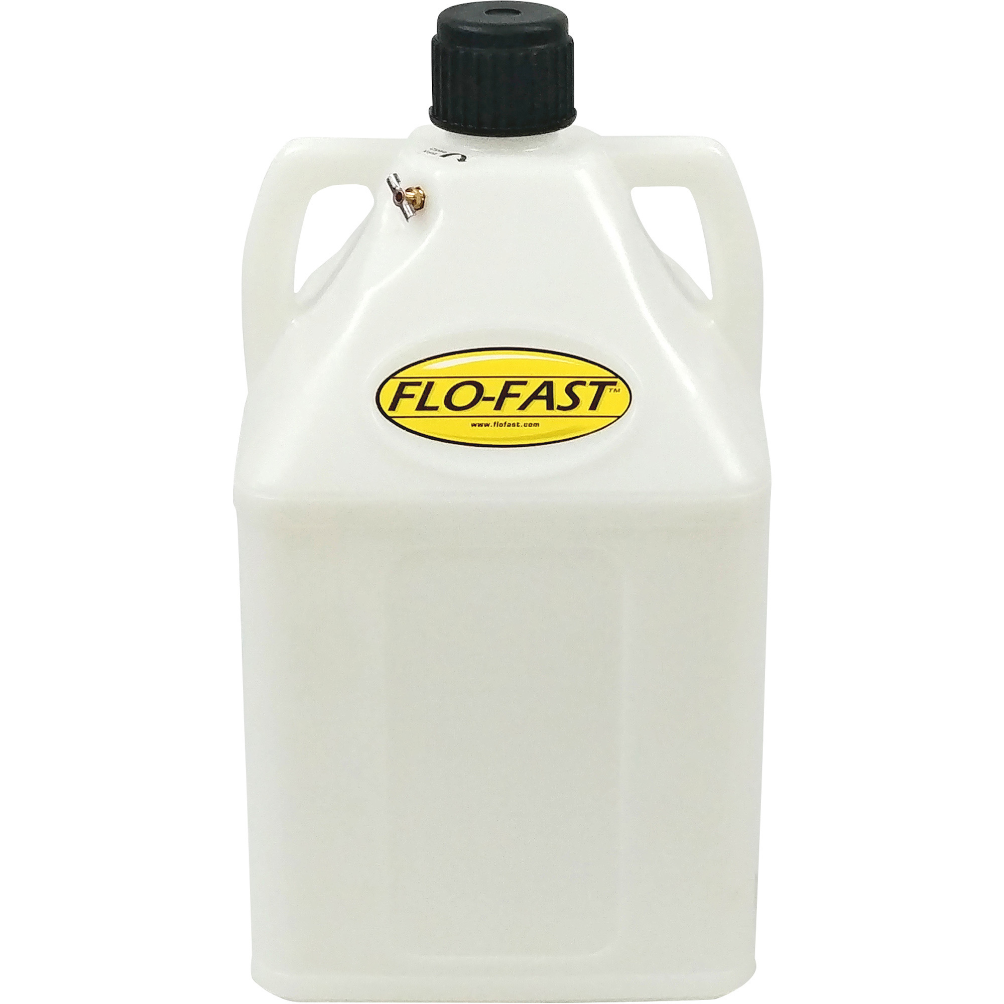 FLOFAST Gas Container With Pump and Cart — 15Gallon, Natural, For