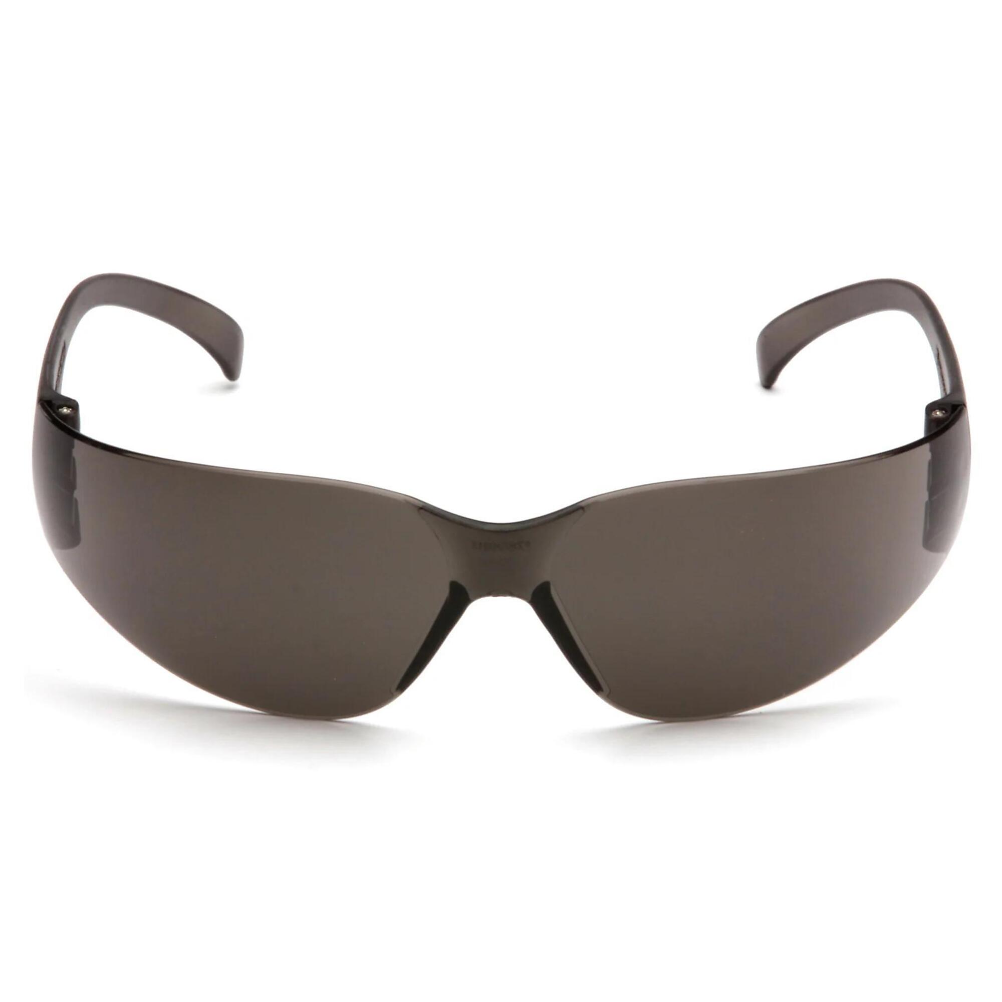 Pyramex Safety Intruder Safety Glasses — Gray, 12 Pairs, Model# S4120SD
