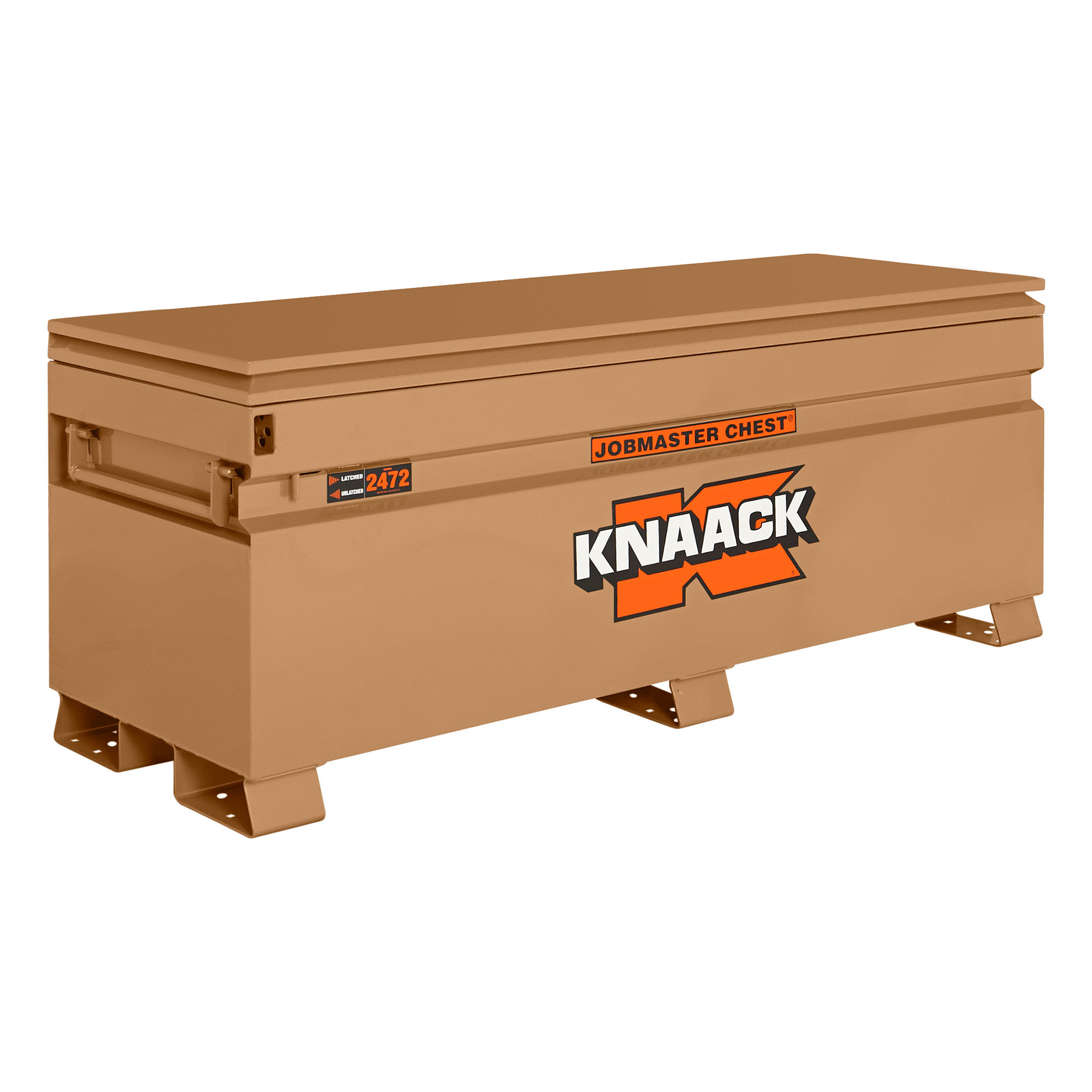 KNAACK Jobmaster Tool Box, 24.5 Cu. Ft., 72in.W x 24in.D x 28.25in.H, Tan, Model# 2472-KL