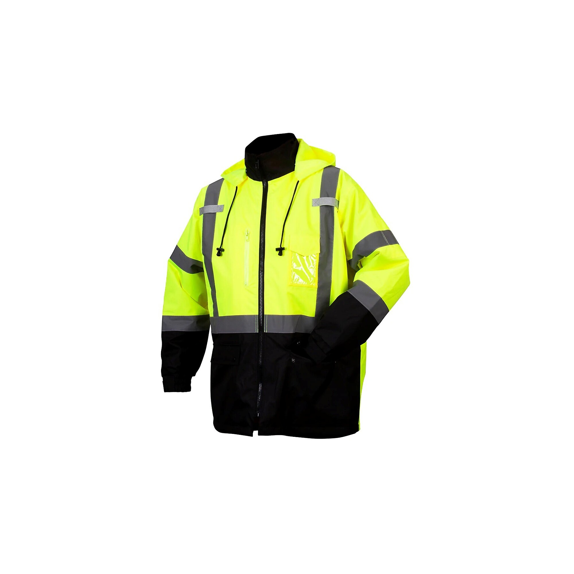 Pyramex Class 3 parka in lime - 2X-Large