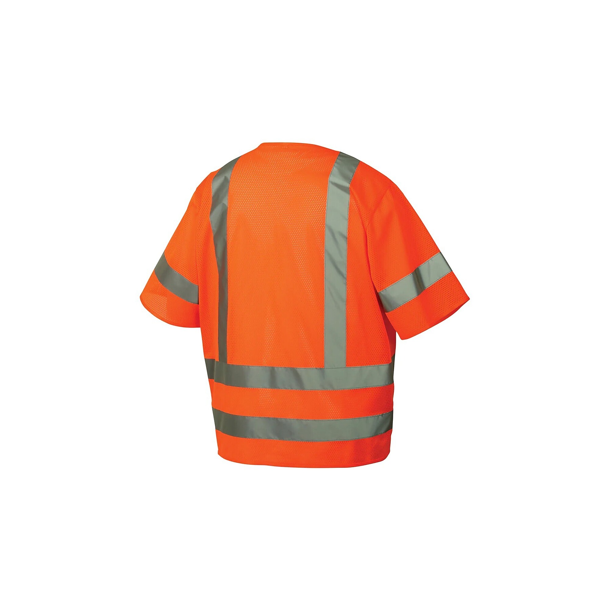 Pyramex Safety Vest - Hi-Vis Orange - Size Medium