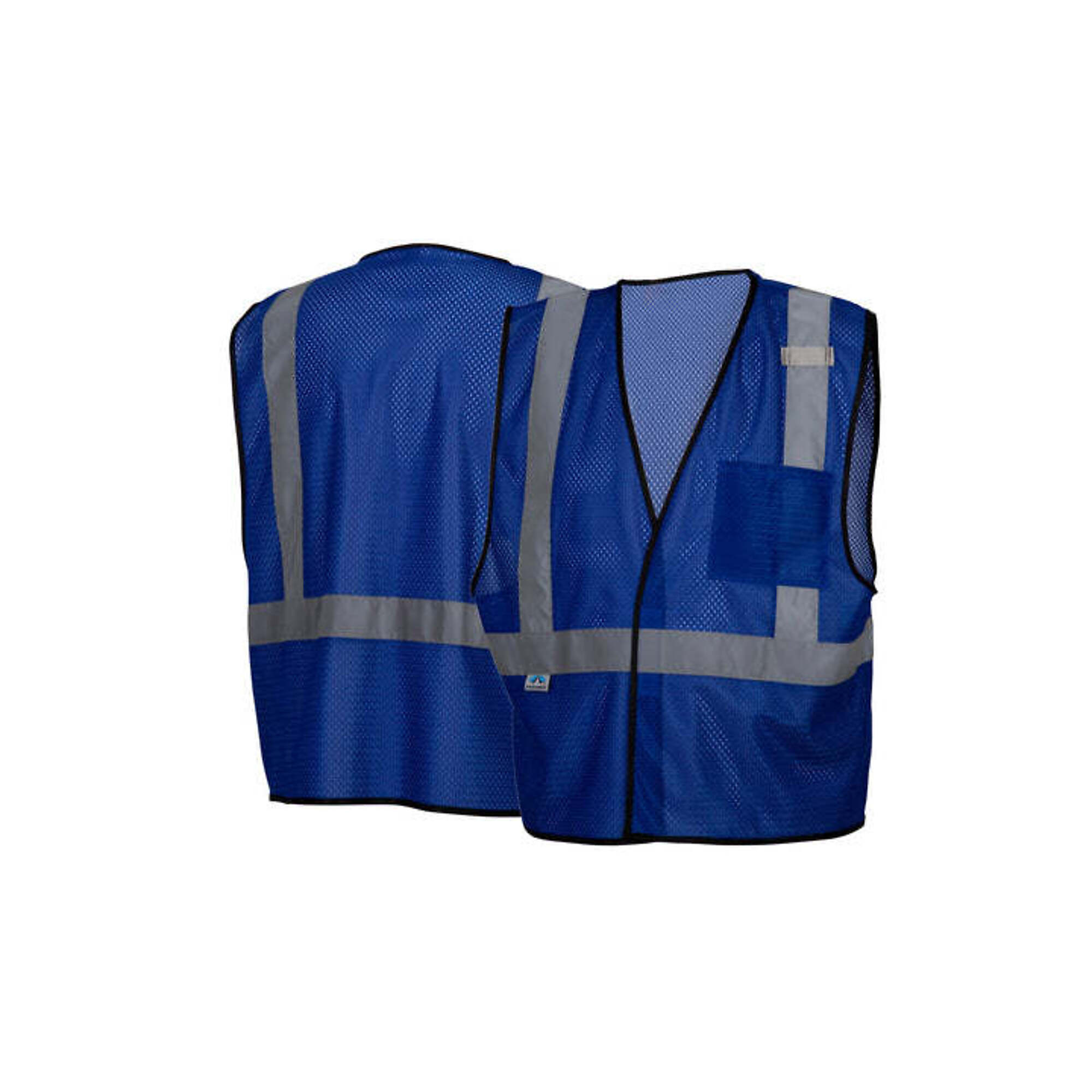 Pyramex R Blue Vest w/Reflect Lg - XL